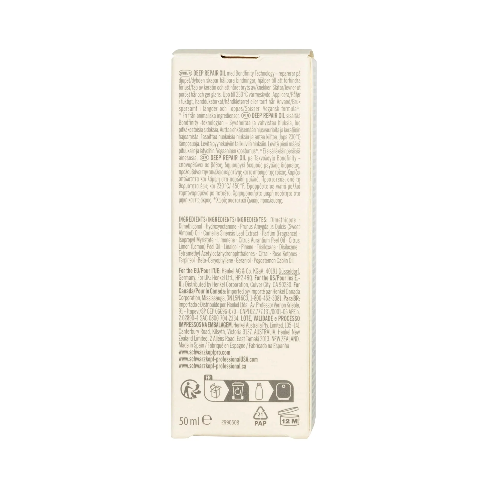 Aceite Reparador Intensivo Bondfinity de BLONDME 50ml - Image 11