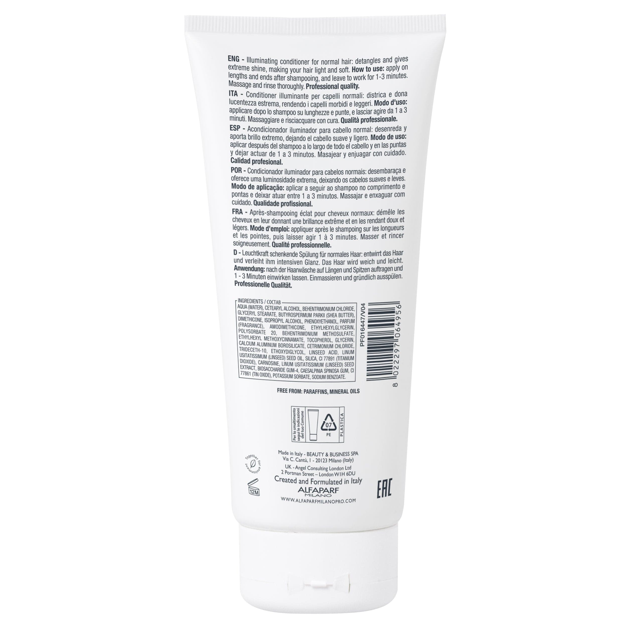 Alfaparf Semi di Lino Diamond Illuminating Conditioner 200 ml - Image 3
