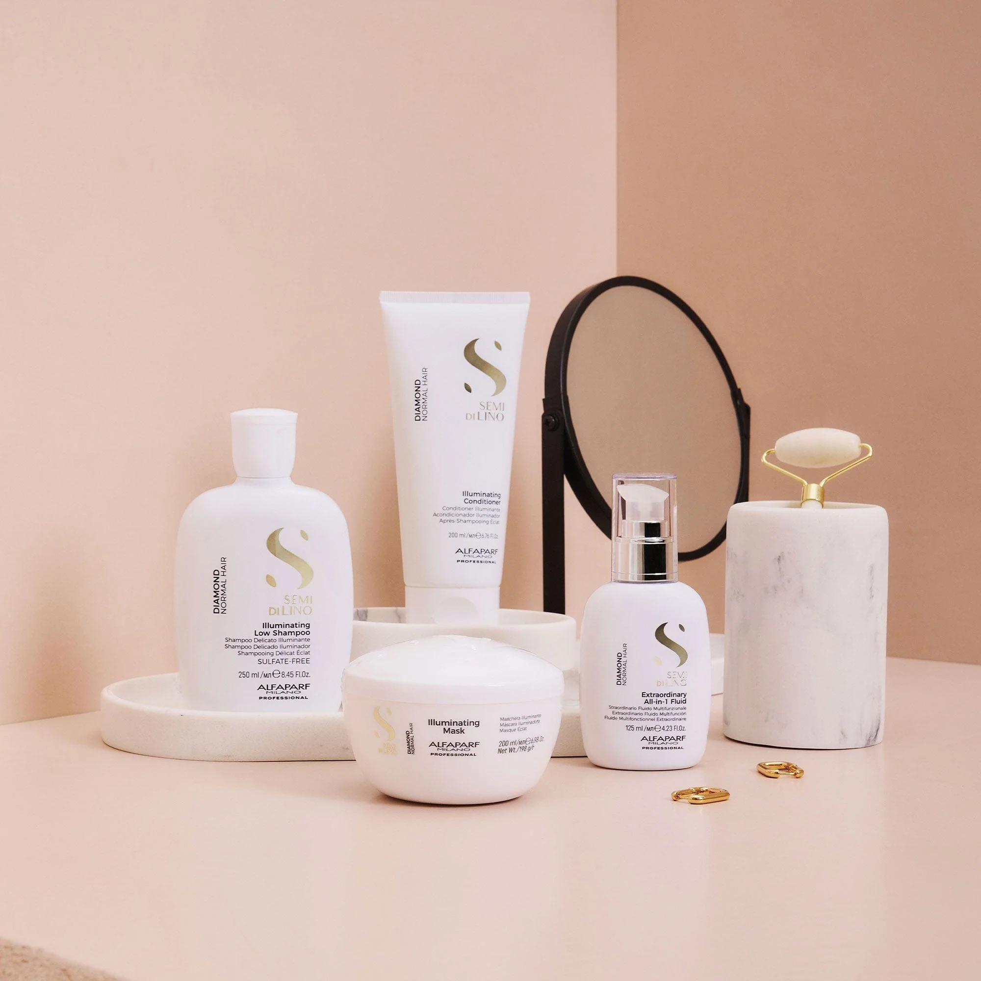 Alfaparf Semi di Lino Diamond Illuminating Low Shampoo 250 ml - Image 5