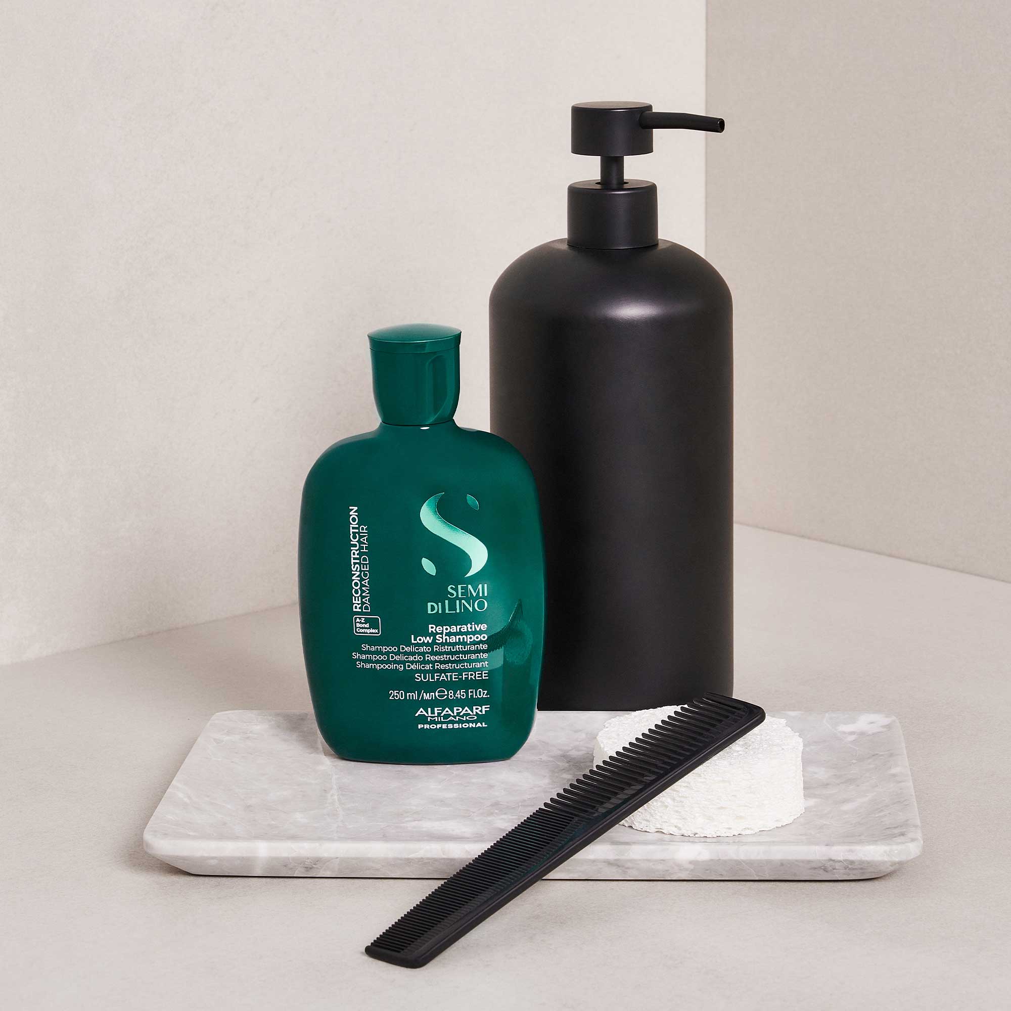 Alfaparf Semi di Lino Reconstruction Reparative Low Shampoo 250 ml - Image 3