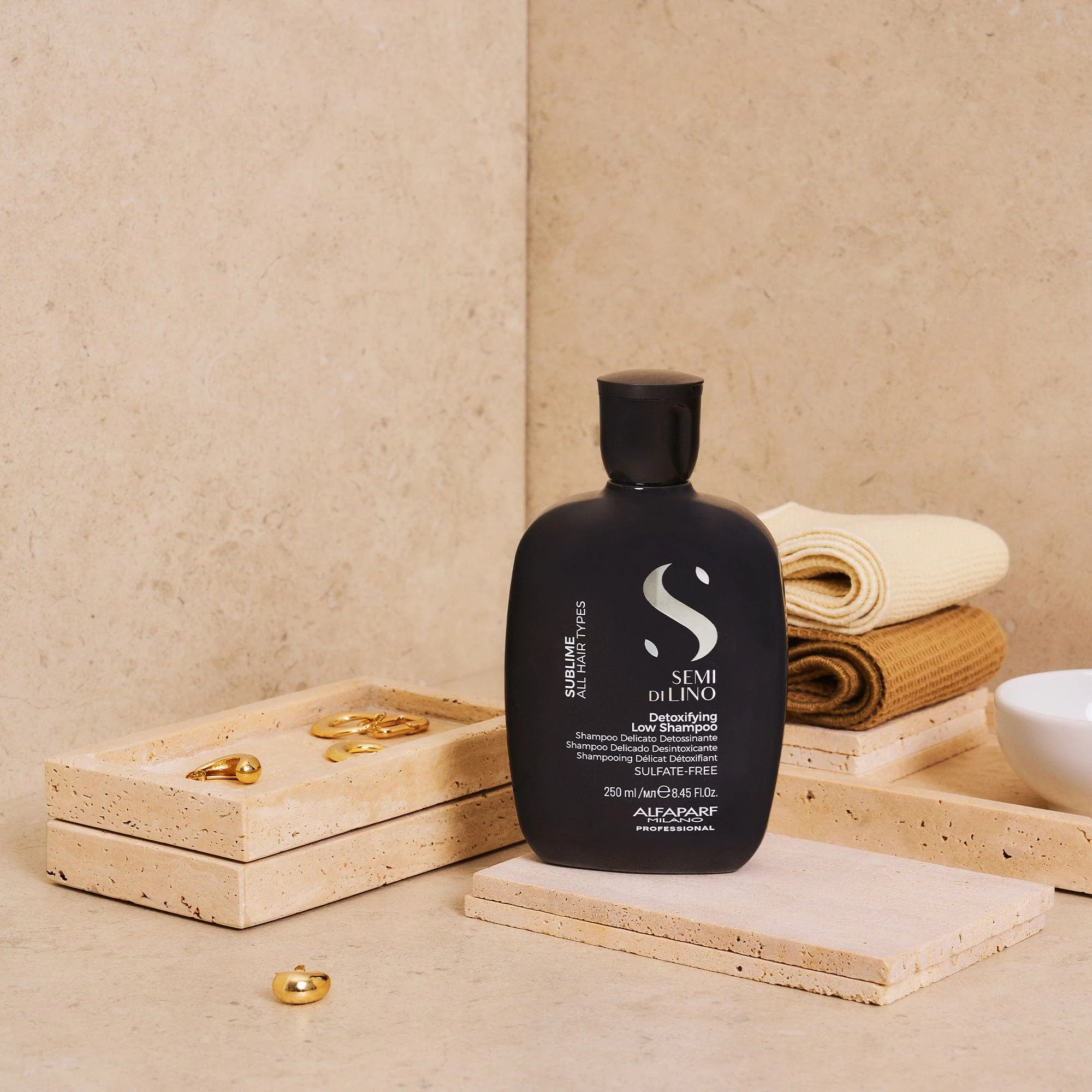 Alfaparf Semi di Lino Sublime Detoxifying Low Shampoo 250 ml - Image 4