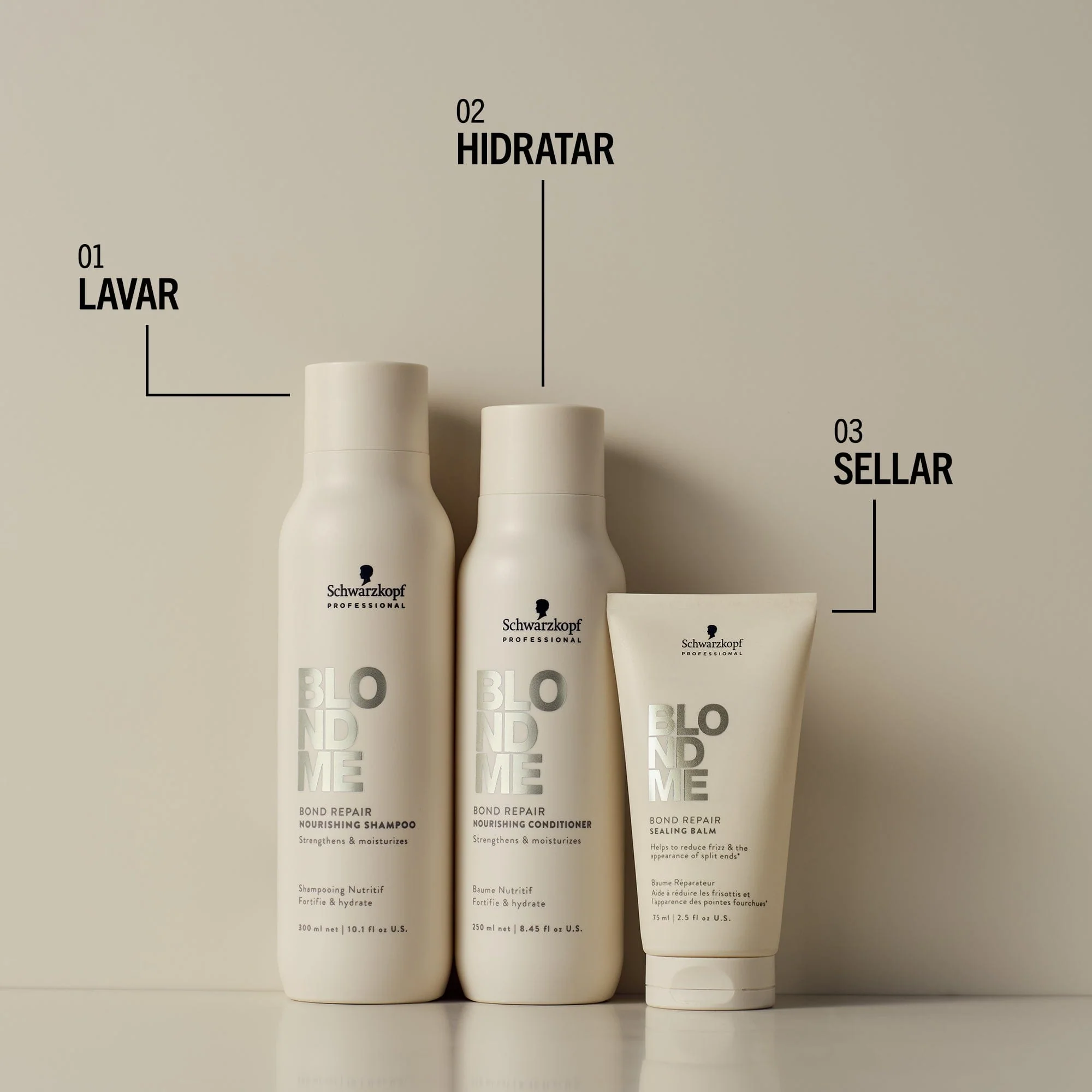 Bálsamo Sellador Bond Repair de BLONDME 75ml - Image 4