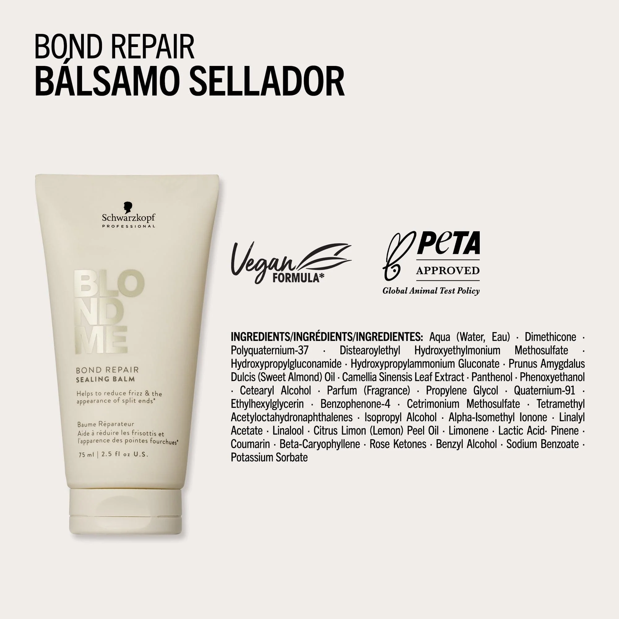 Bálsamo Sellador Bond Repair de BLONDME 75ml - Image 6