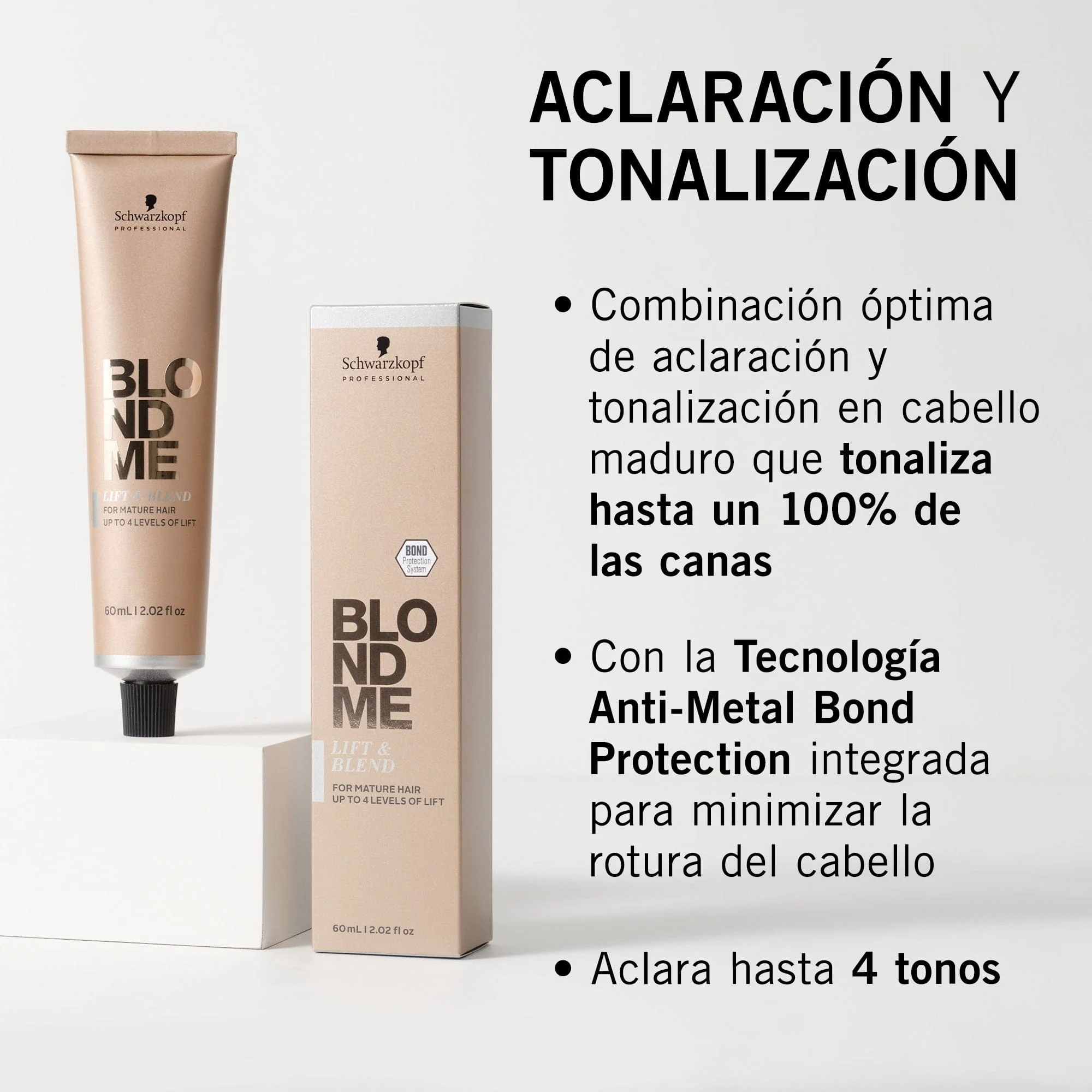 BLONDME Aclaración y Tonalización Marrón Caoba 60 ml - Image 4