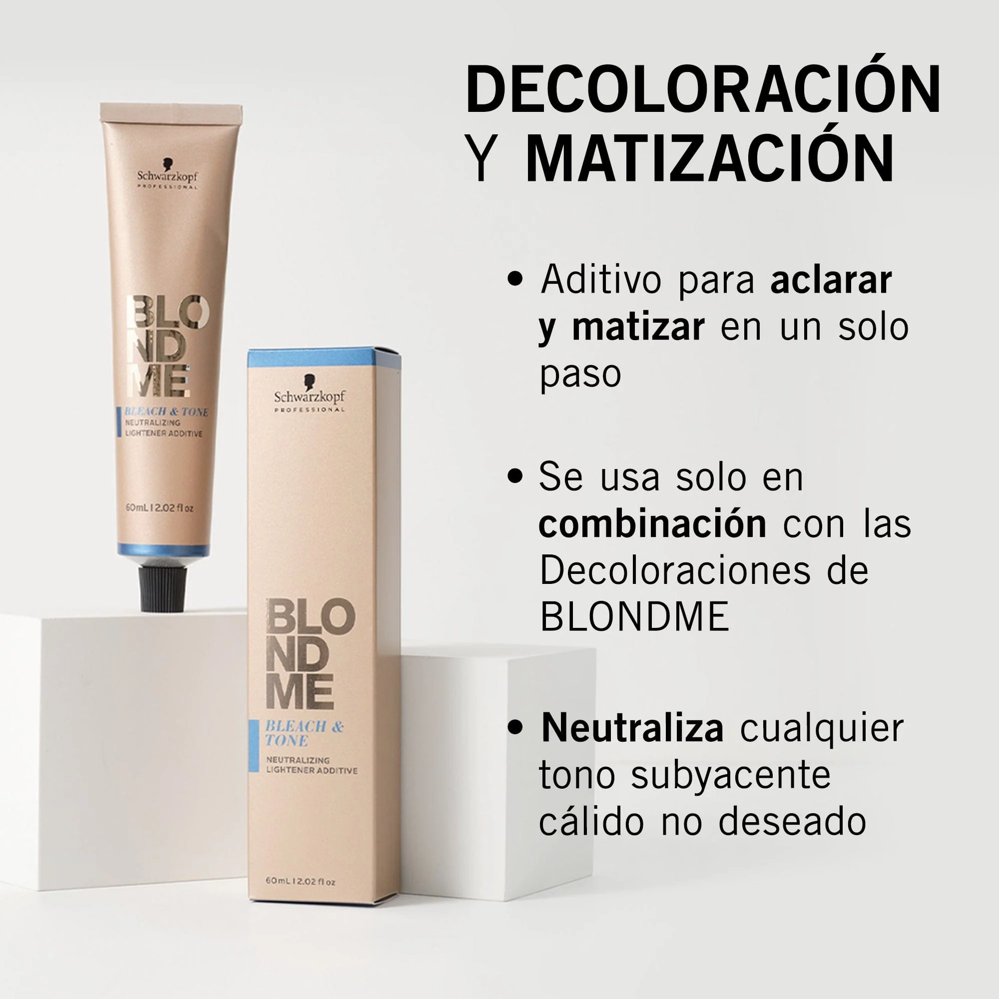BLONDME Decoloración y Matización Aditivo Mate 60 ml - Image 4