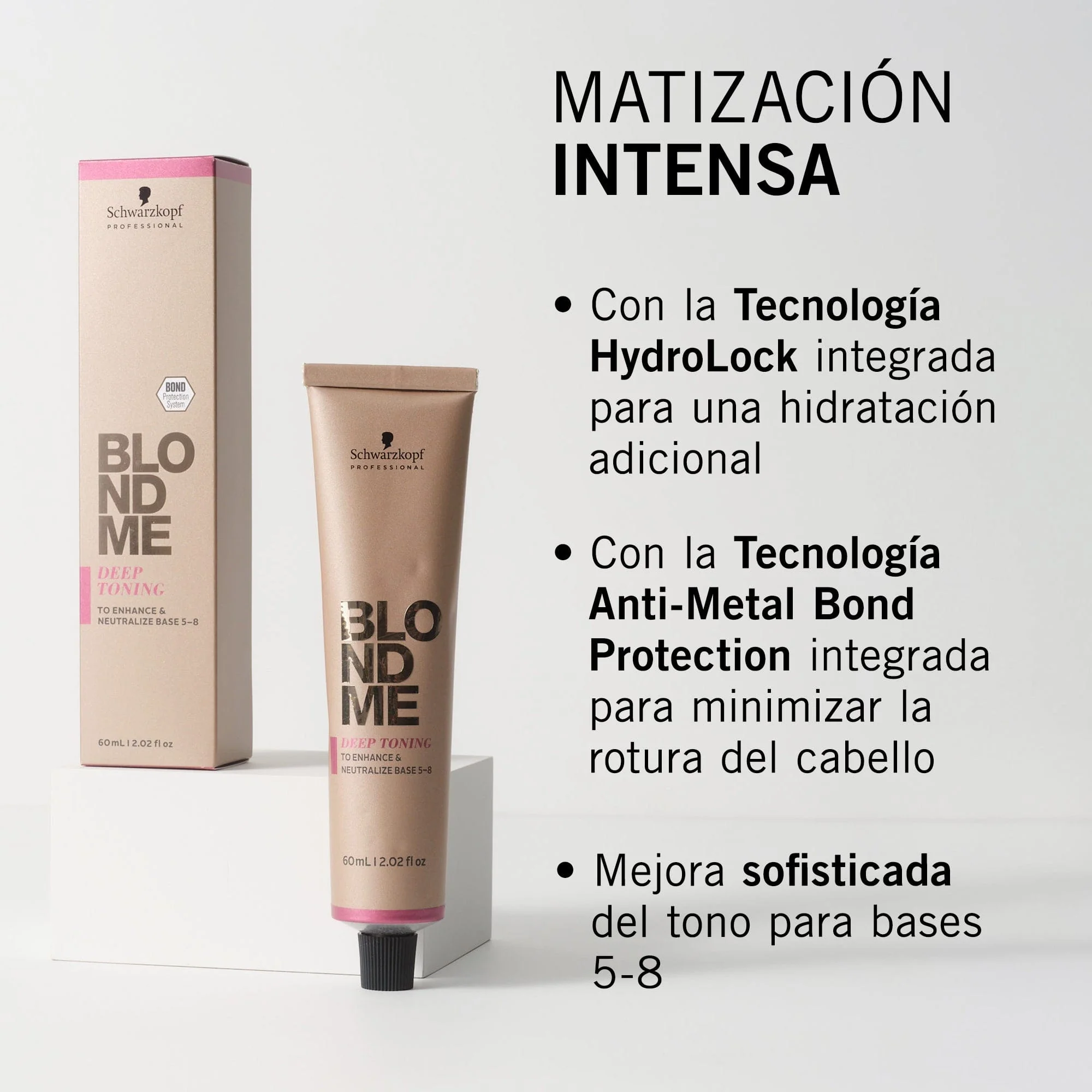 BLONDME Matización Intensa Tono Turrón 60ml - Image 4
