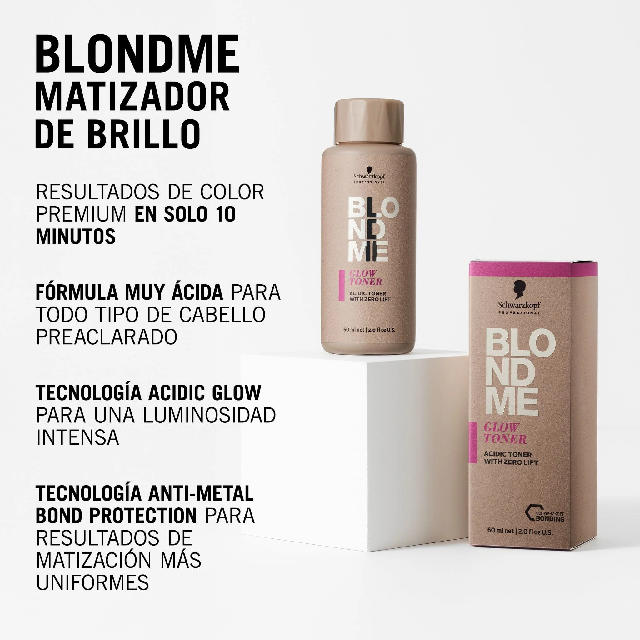 BLONDME Matizador de Brillo, tono Rubor Albaricoque 9.5-74 60ml - Image 3