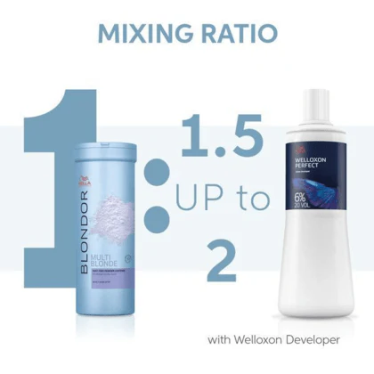 Wella BLONDOR SOFT CREAM Decoloración 200g - Image 4