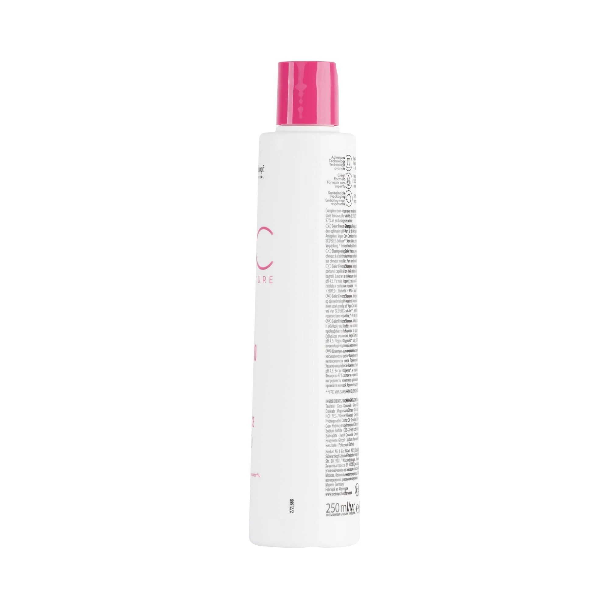 Bonacure Color Freeze Champú 250ml - Image 5