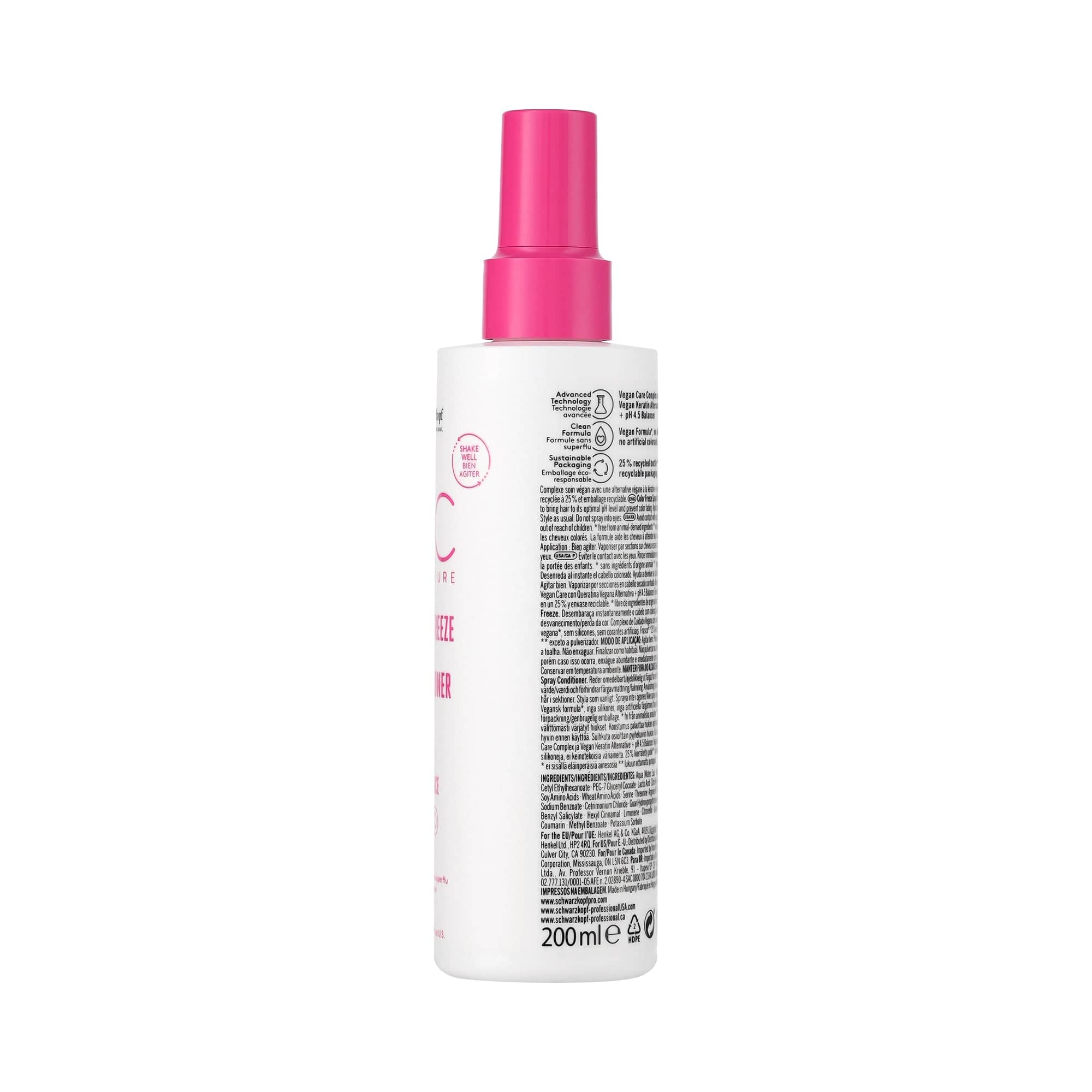 Bonacure Color Freeze Spray Acondicionador 200ml - Image 5