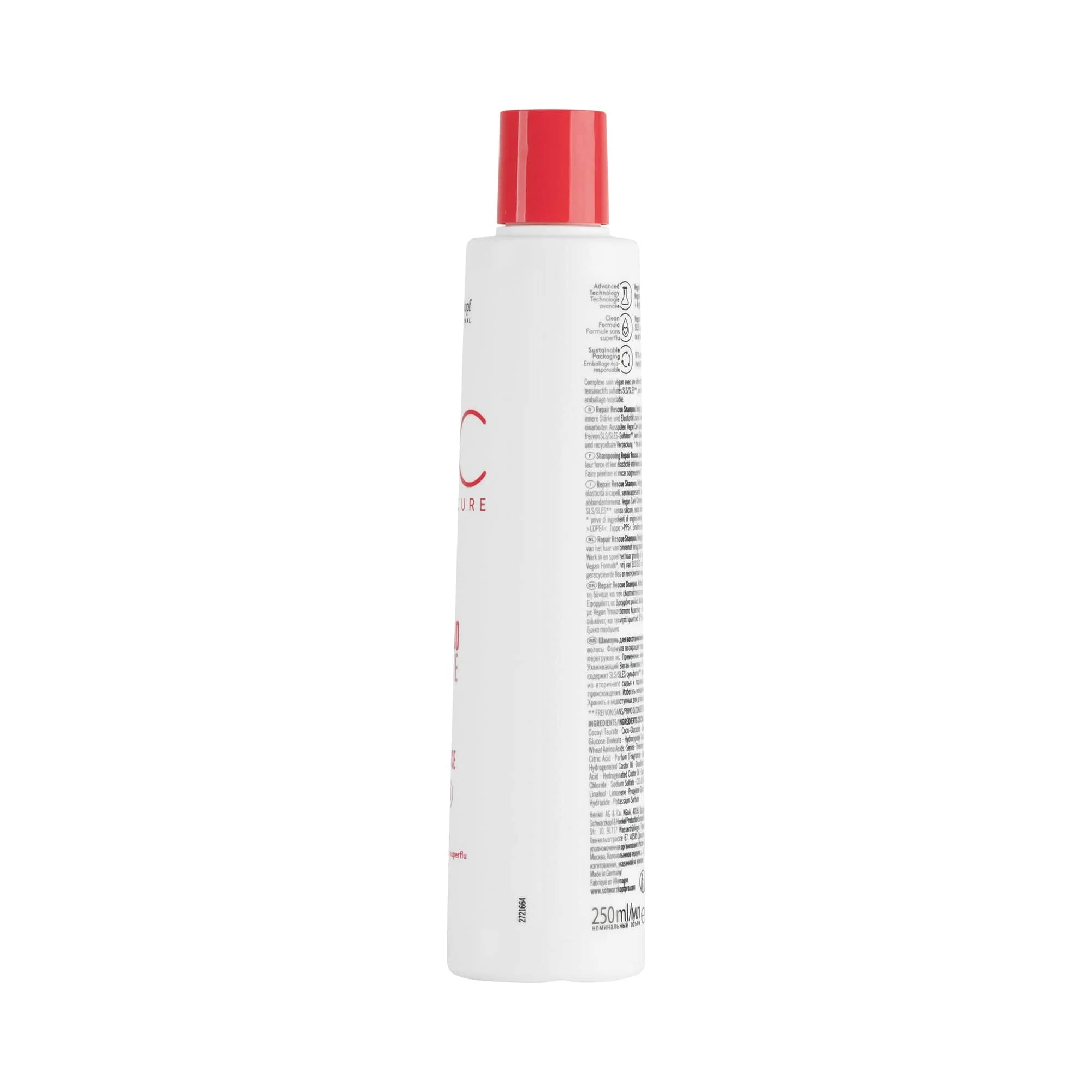 Bonacure Repair Rescue Champú 250ml - Image 5