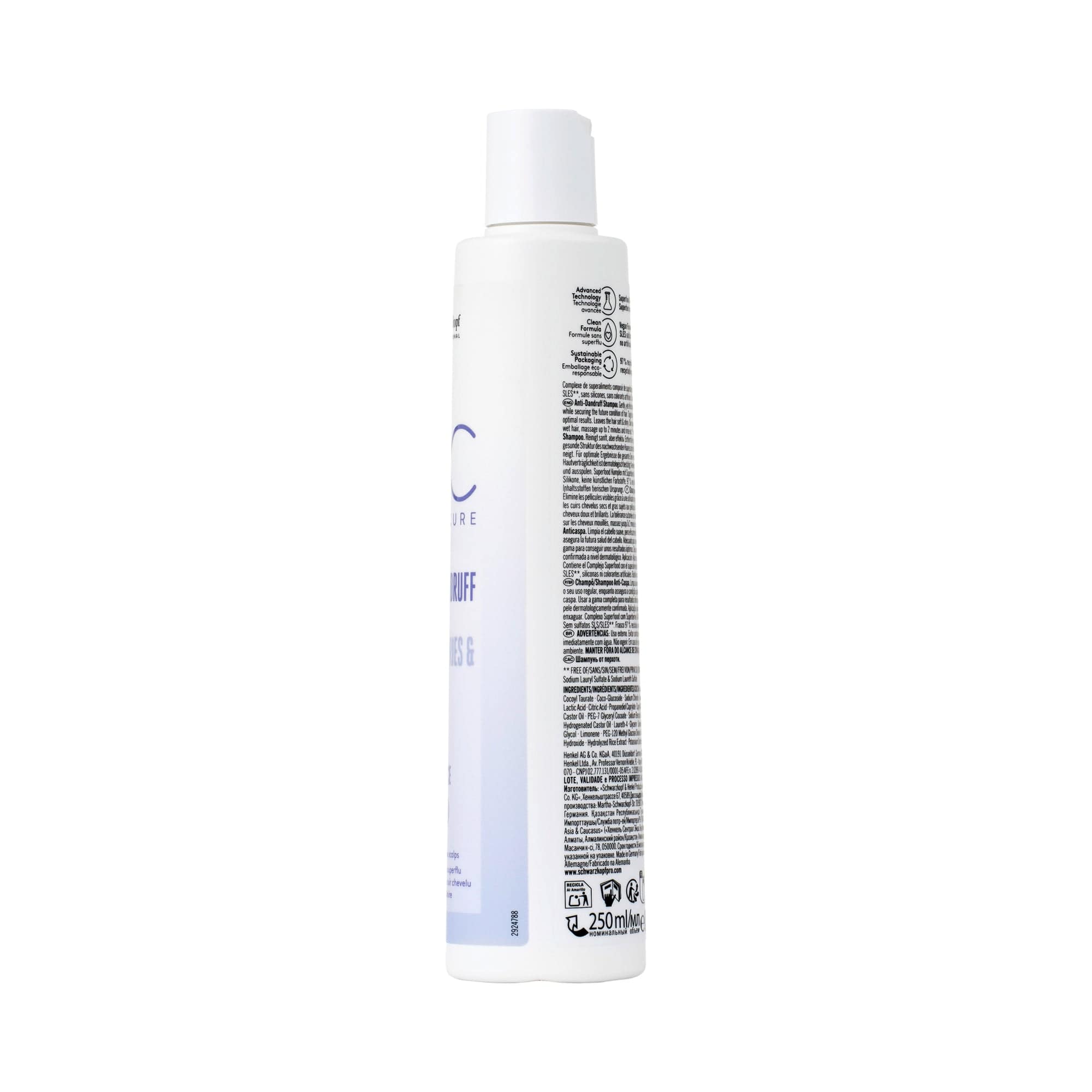 Bonacure Scalp Genesis Champú Anticaspa 250ml - Image 4