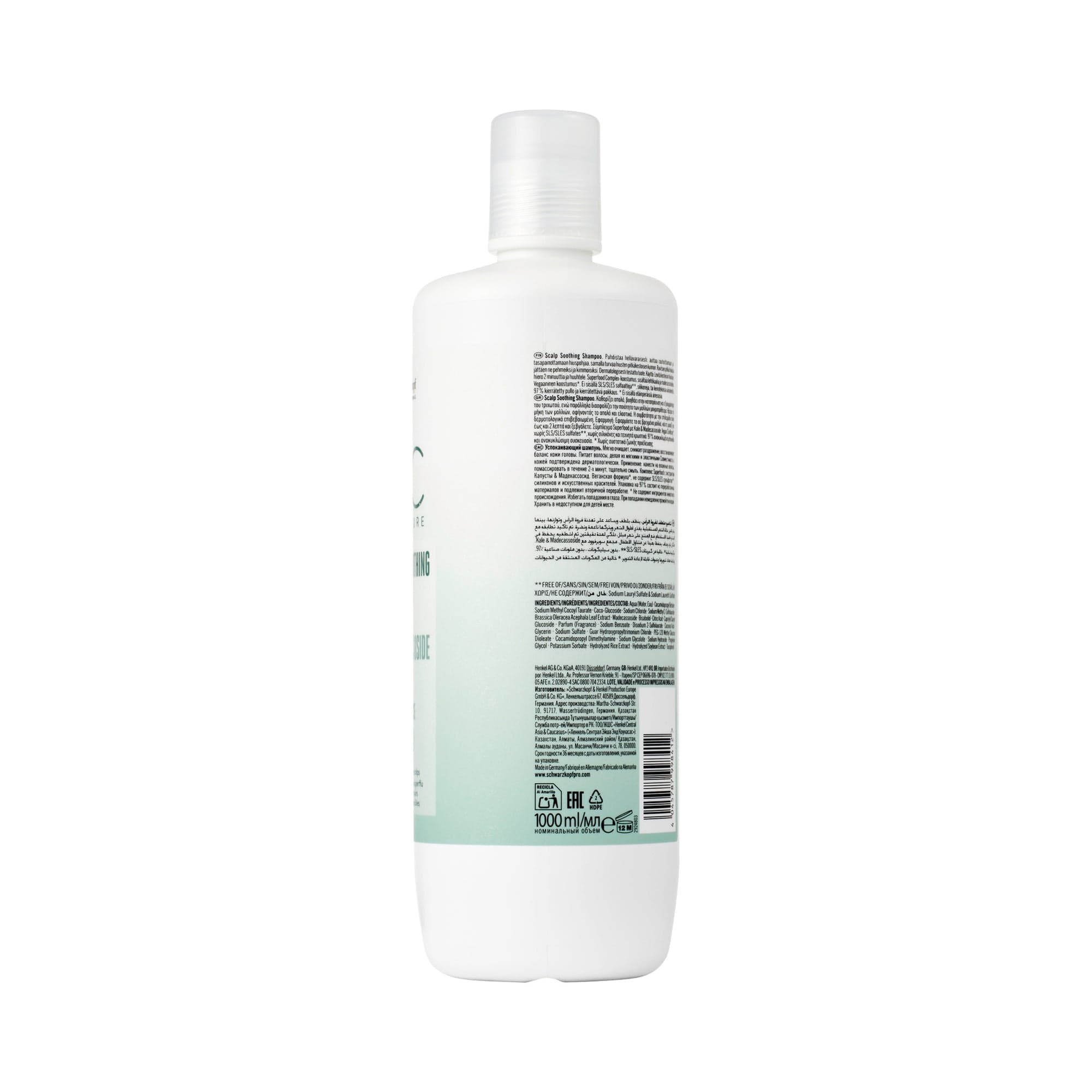Bonacure Scalp Genesis Champú Calmante 1000ml - Image 8