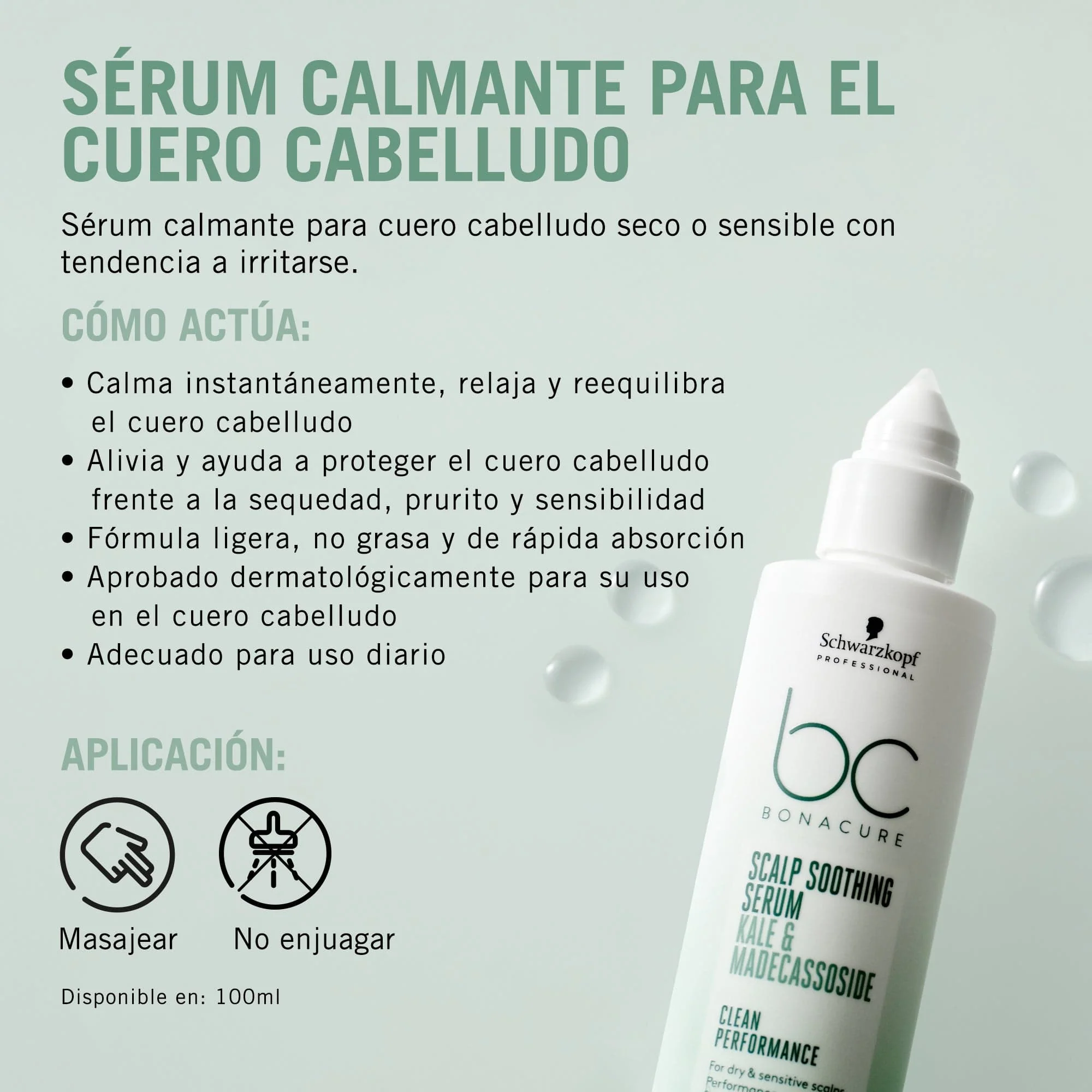 Bonacure Scalp Genesis Sérum Calmante 100ml - Image 4