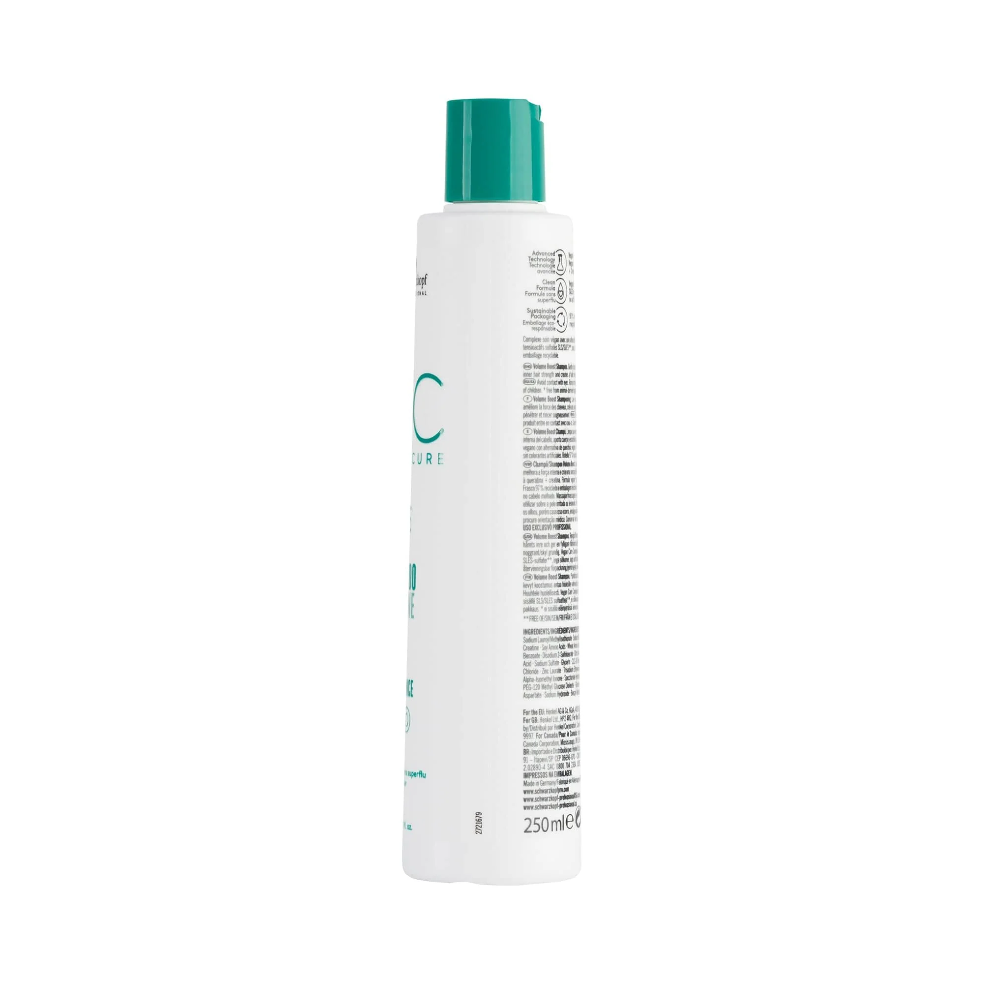 Bonacure Volume Boost Champú 250ml - Image 4