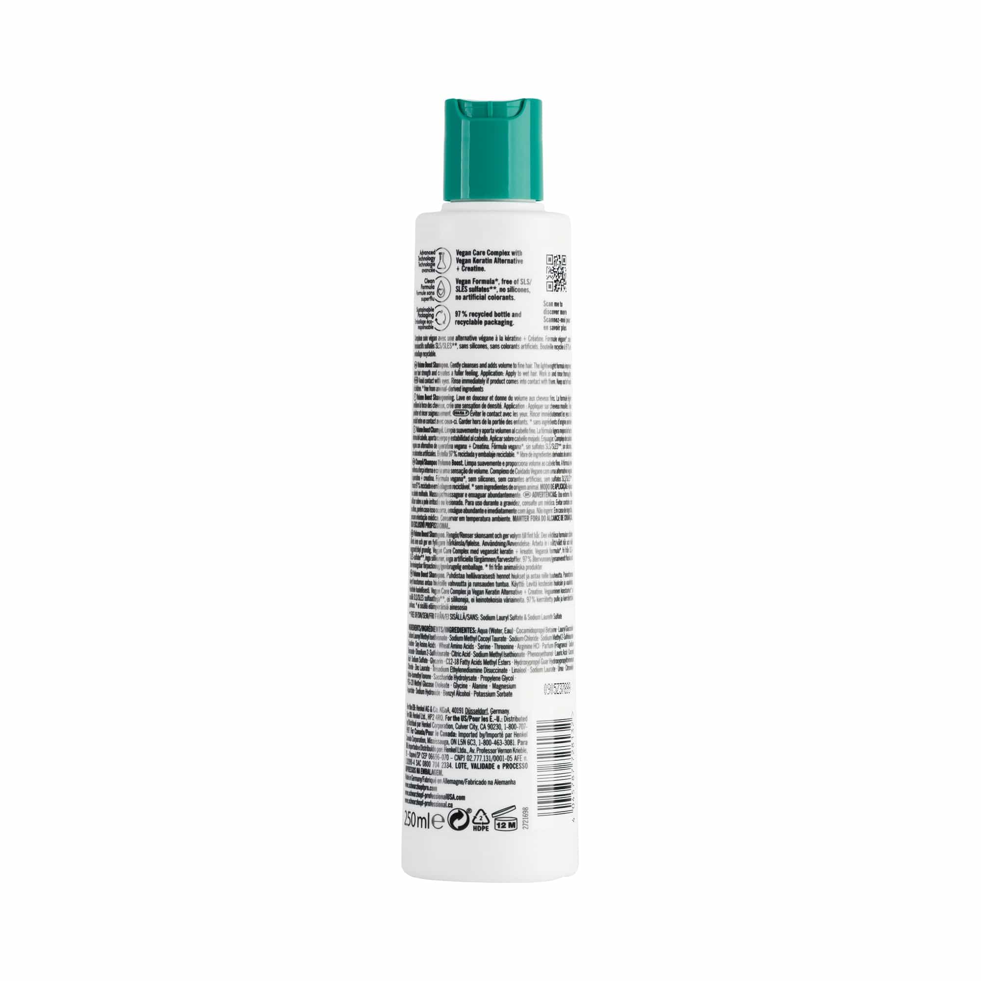 Bonacure Volume Boost Champú 250ml - Image 5