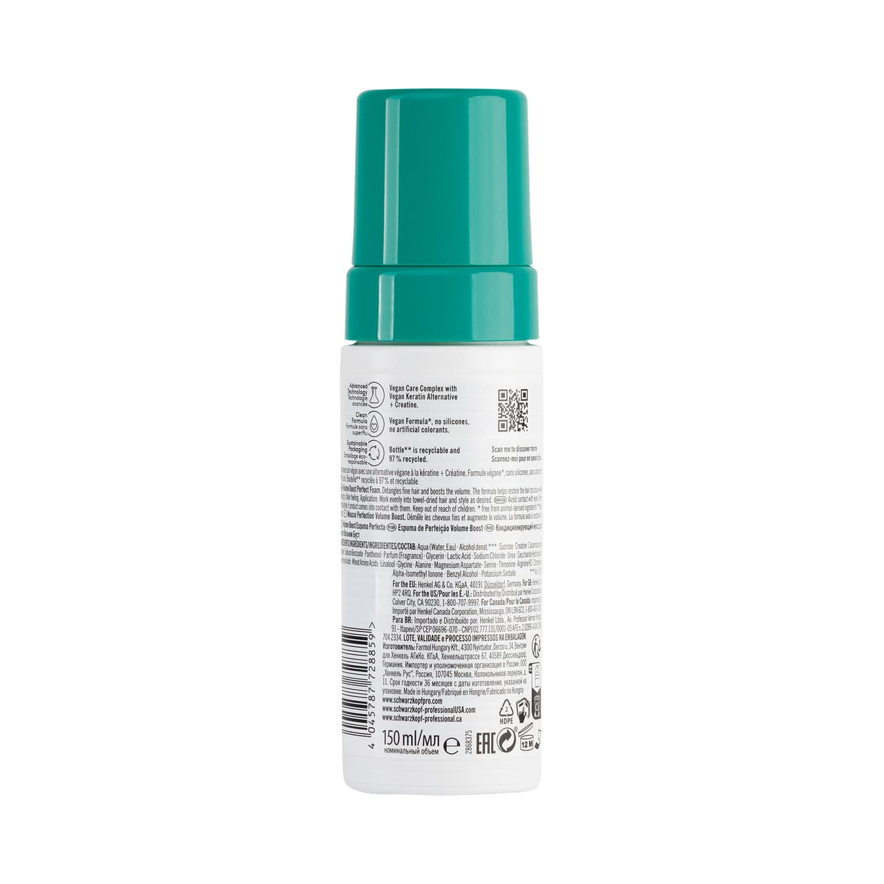 Bonacure Volume Boost Espuma Perfecta 150ml - Image 4
