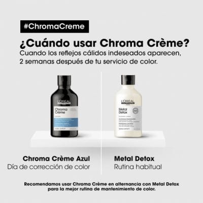 Champú Chroma Creme Azul 300ml - Image 6