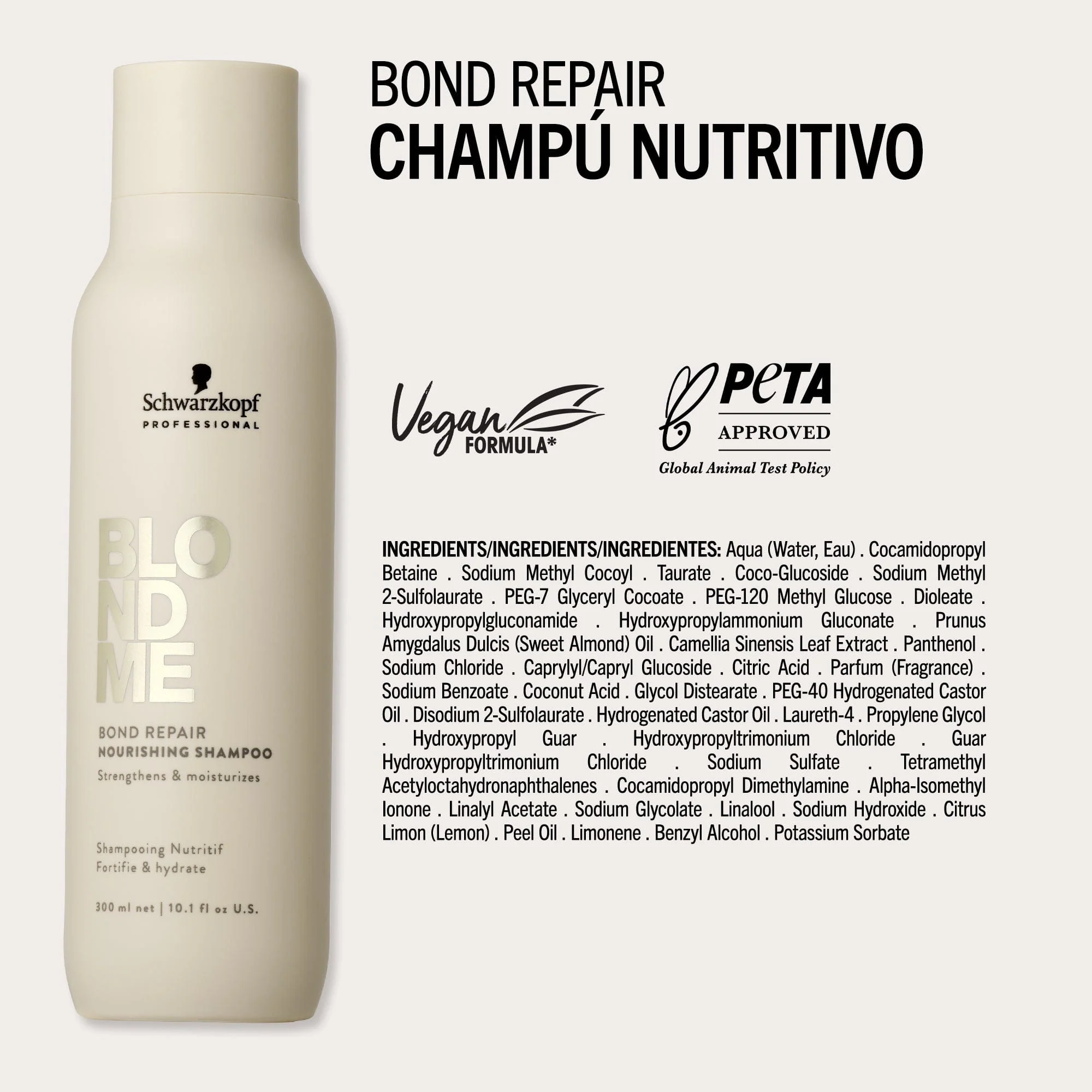 Champú Nutritivo Bond Repair de BLONDME 1000ml - Image 3