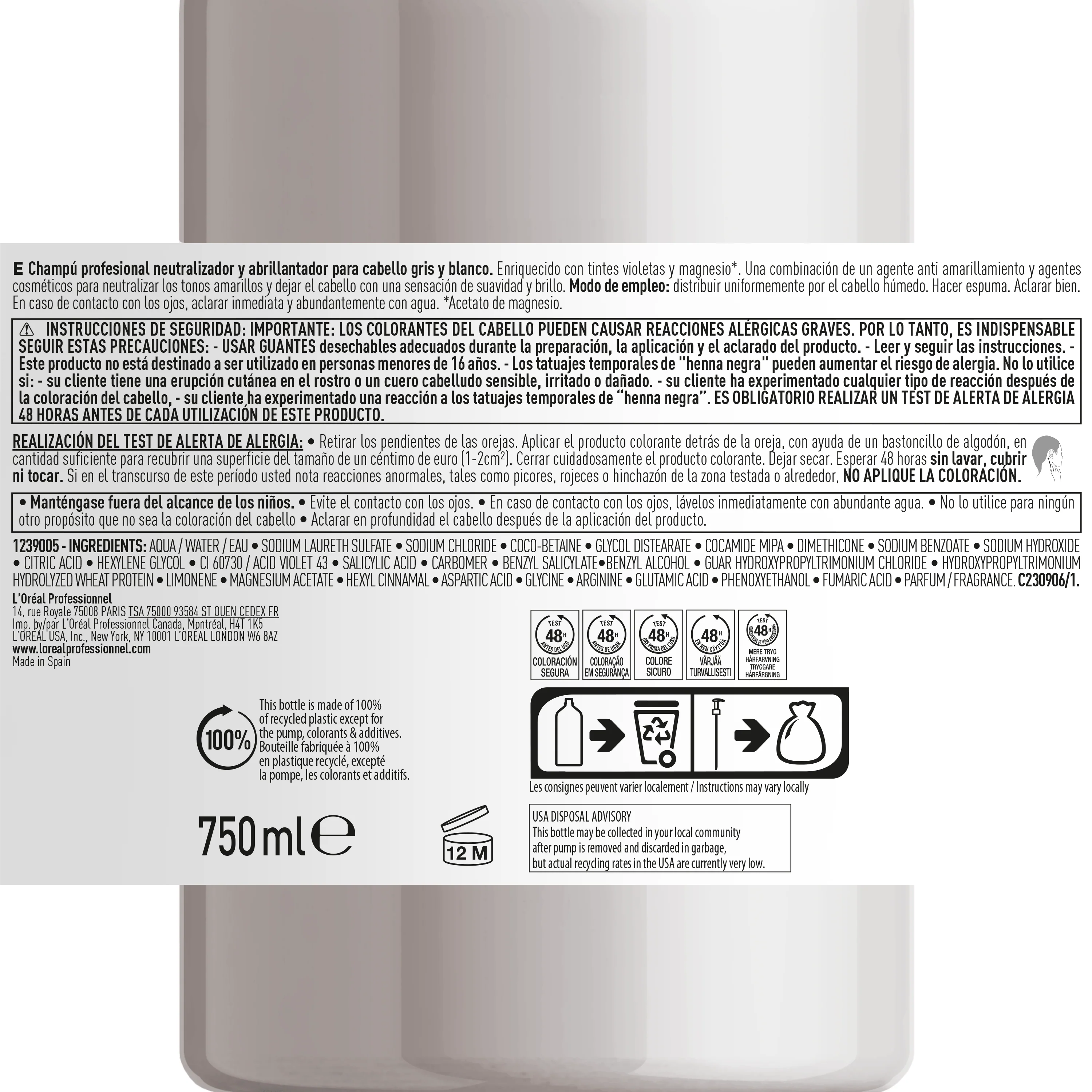 Champú Silver 1500ml - Image 3