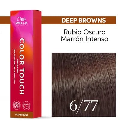 Color Touch 6/77 Rubio Oscuro Marrón Intenso-60ML - Image 3