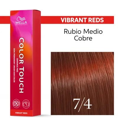 Color Touch 7/4 Rubio Medio Cobrizo -60ML - Image 3