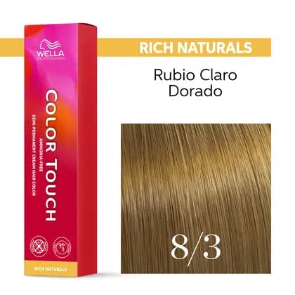 Color Touch 8/3 Rubio Claro Dorado -60ML - Image 3
