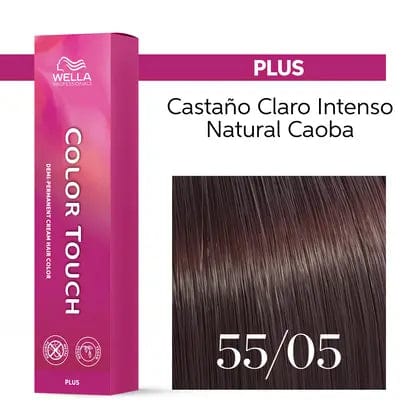 Color Touch Plus 55/05 Castaño Claro Intenso Natural Caoba-60ML - Image 3