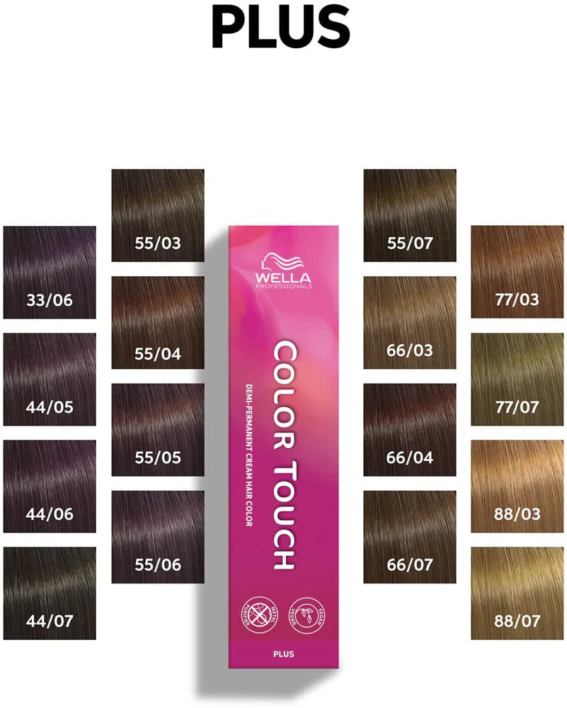 Color Touch Plus 66/07 Rubio Oscuro Intenso Natural Marrón-60ML - Image 4