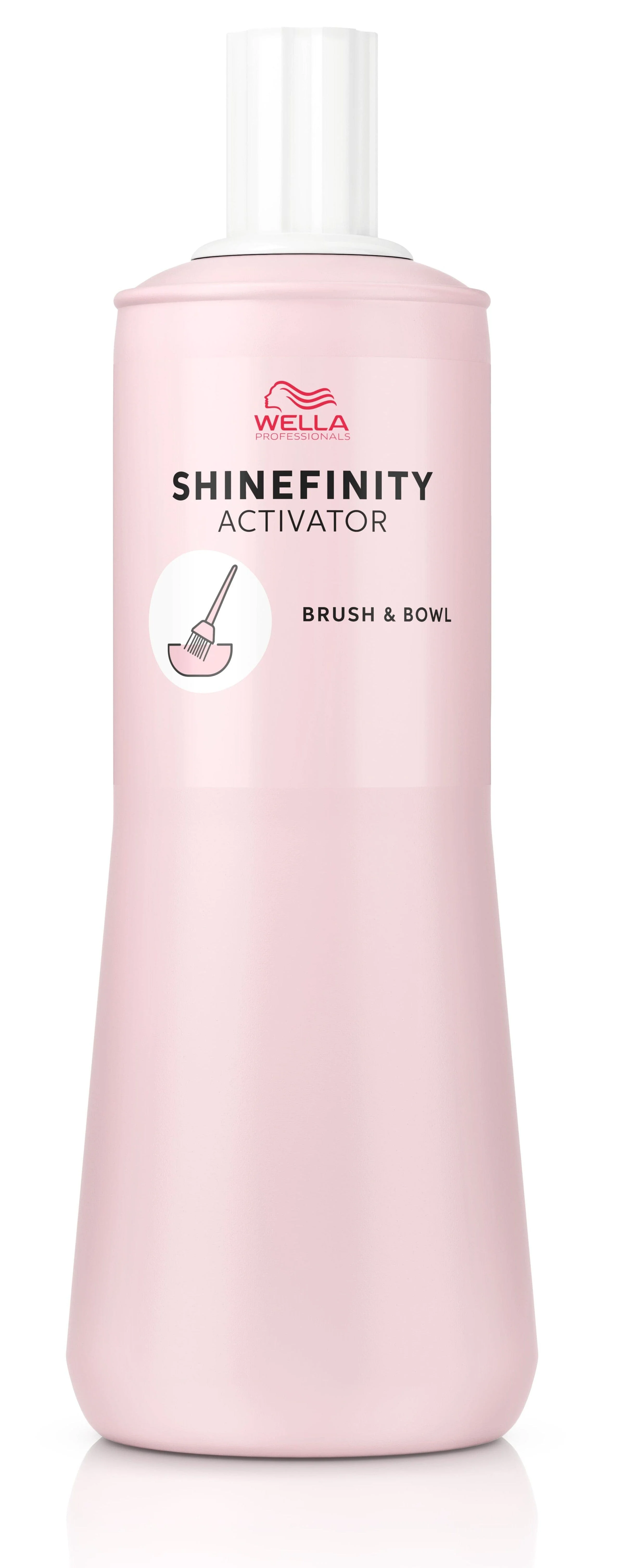 Shinefinity Wella Activador 2% Bol y Paletina-1000ML