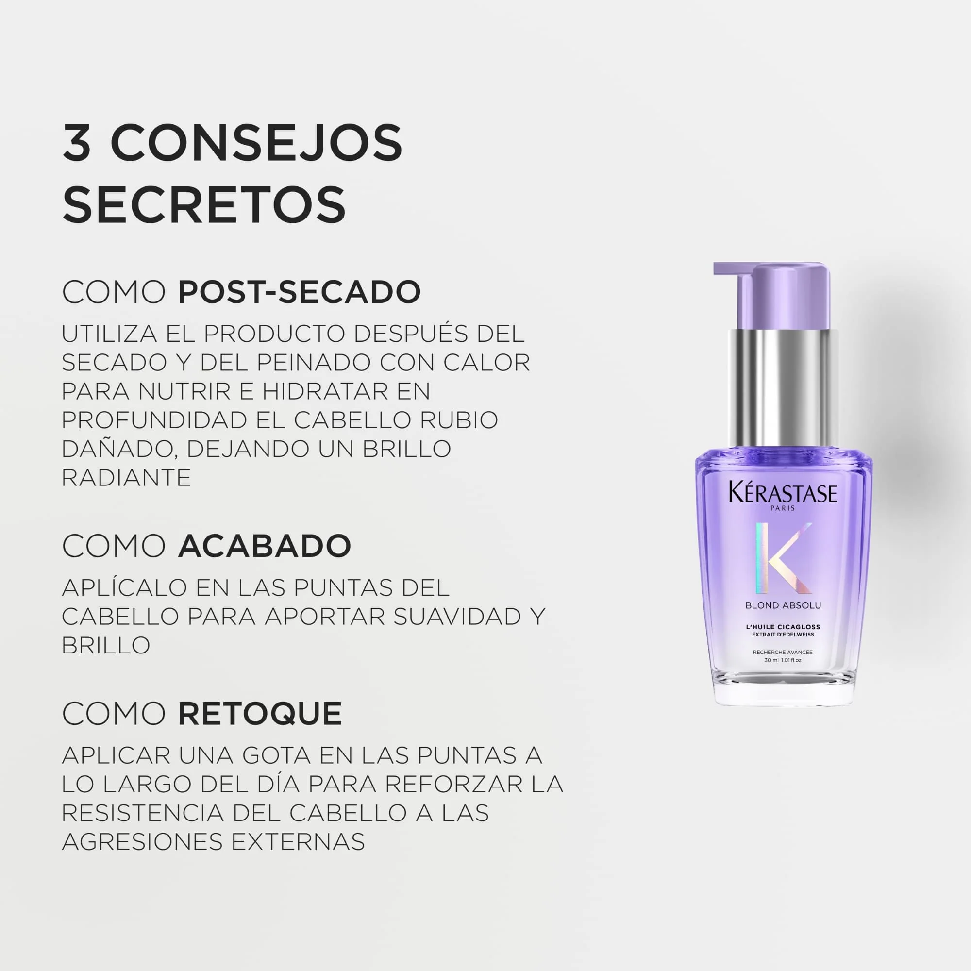 KERASTASE BLOND ABSOLU Huile Cicagloss 30 ml - Image 5