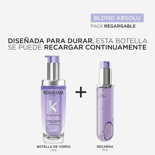 KERASTASE BLOND ABSOLU Huile Cicagloss Recargable 75ml - Image 7
