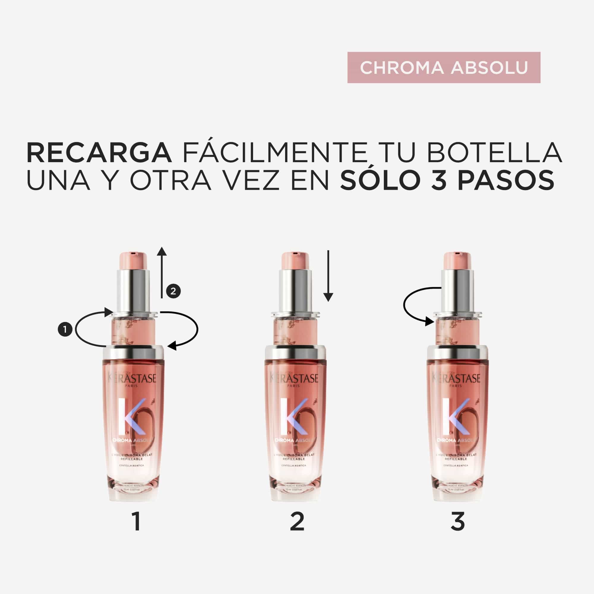 KERASTASE CHROMA ABSOLU Huile Chroma Eclat Recargable 75ml - Image 6