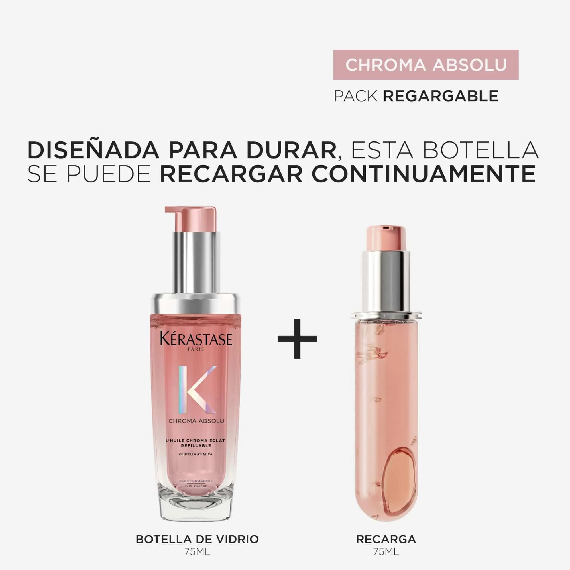 KERASTASE CHROMA ABSOLU Huile Chroma Eclat Recargable 75ml - Image 7