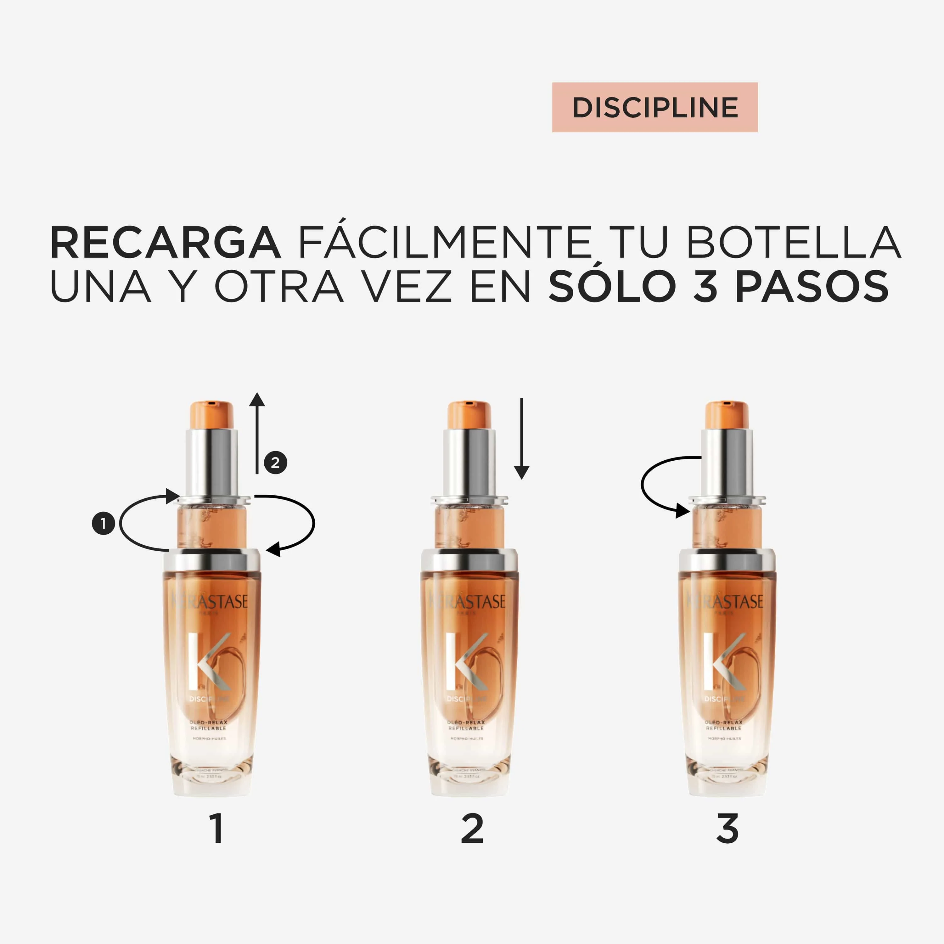 KERASTASE DISCIPLINE Huile Oleo-Relax Recargable 75ml - Image 4