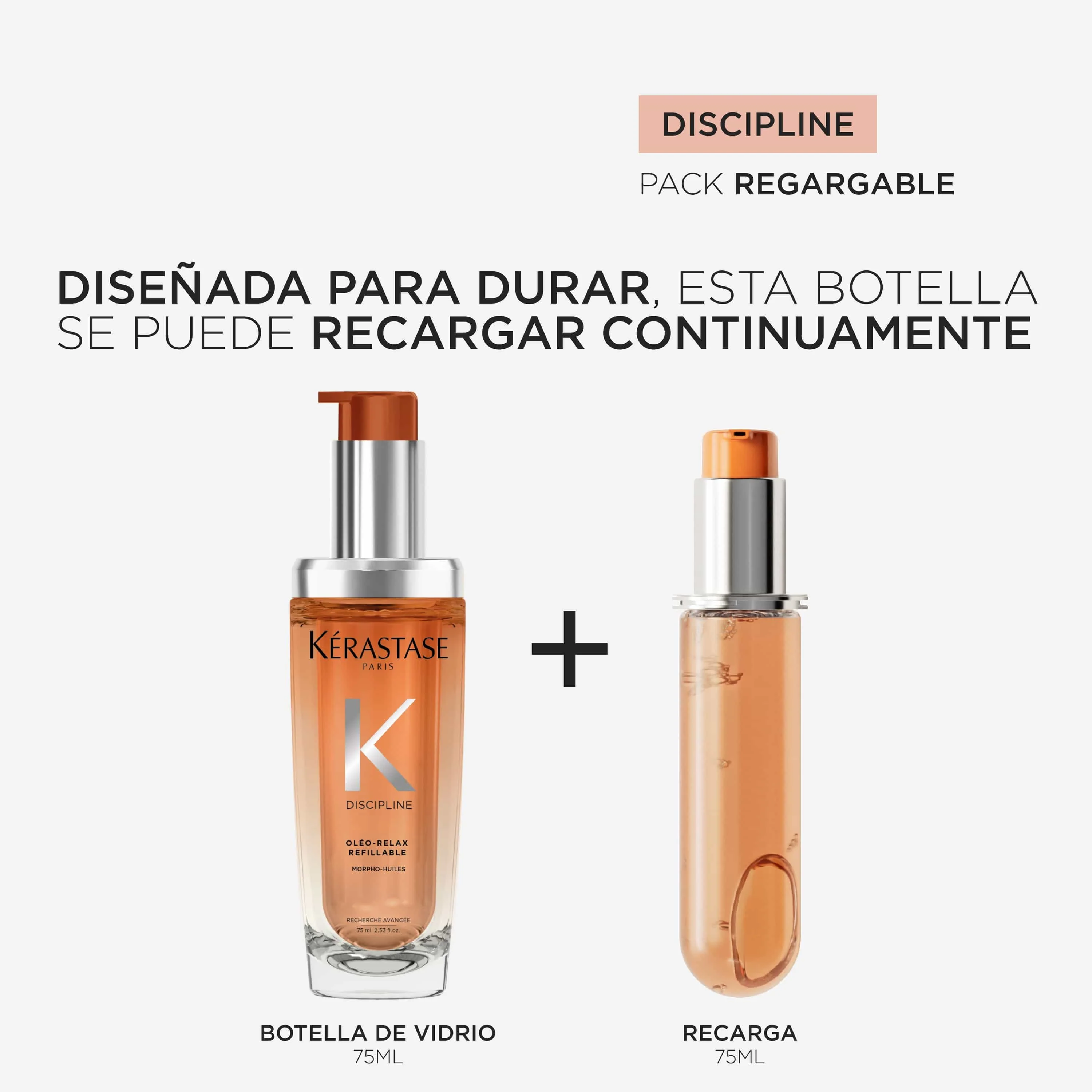 KERASTASE DISCIPLINE Huile Oleo-Relax Recargable 75ml - Image 6