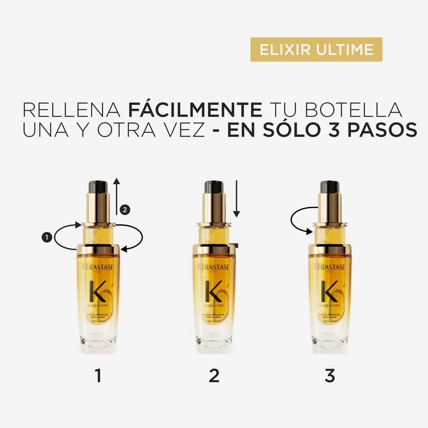 KERASTASE ELIXIR ULTIME Huile Original Recarga 75ml - Image 3