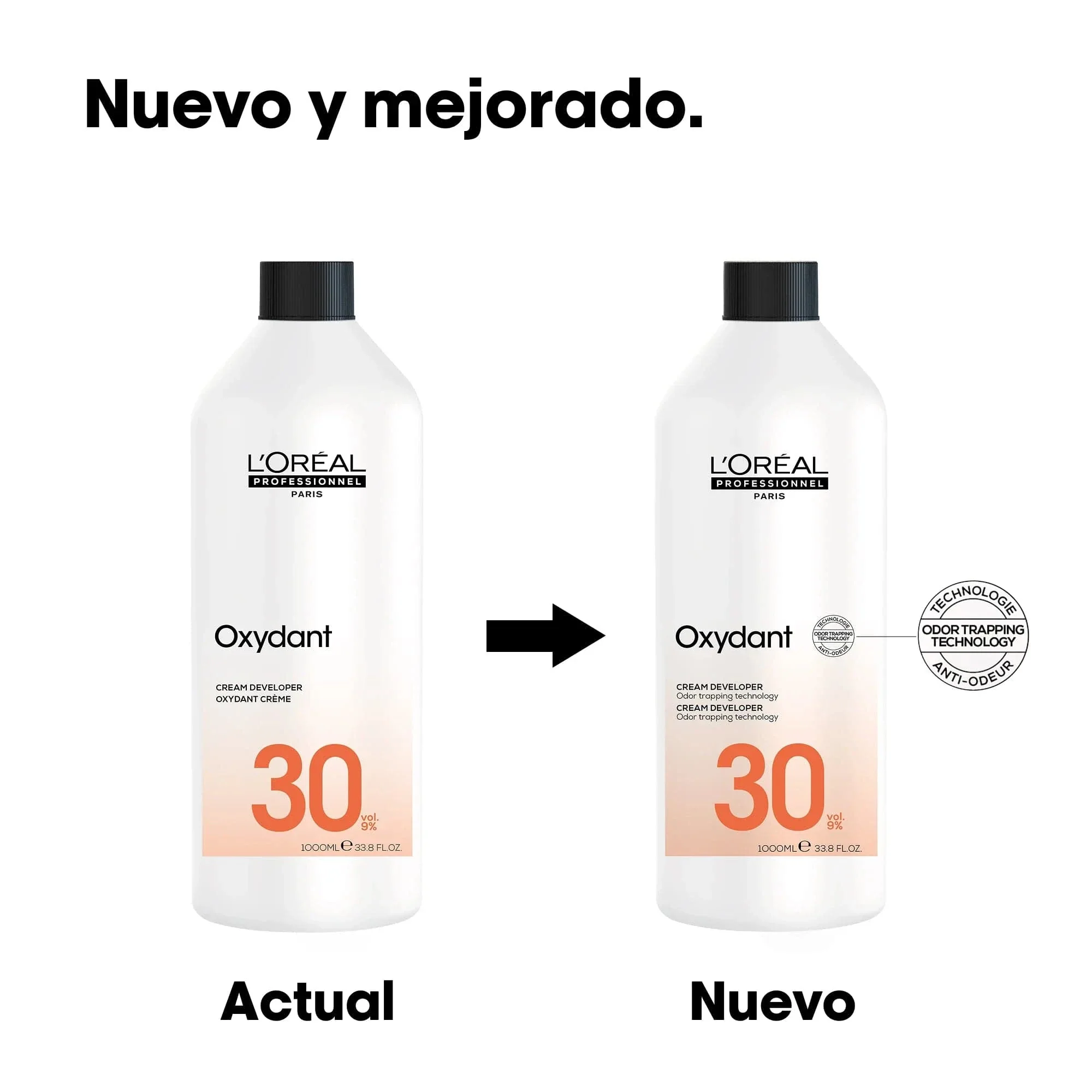 L'Oréal Crema Oxigenada Oxidante 30 Vol 1L - Image 4