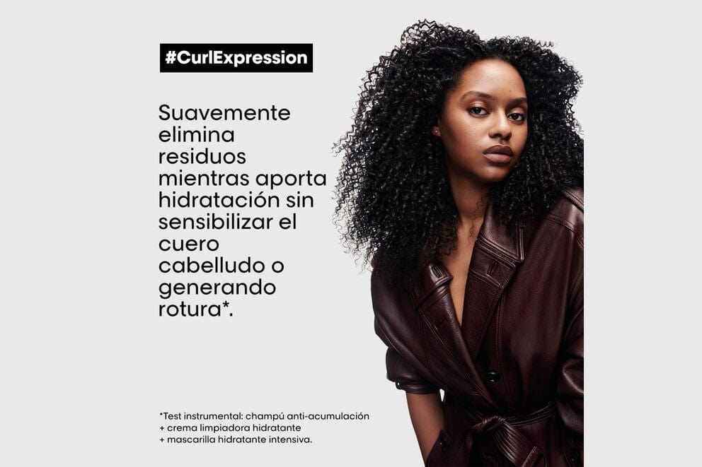 L'OREAL SERIE EXPERT CURL EXPRESSION Champú Gel Limpiador Anti-Acumulación 300ml - Image 8