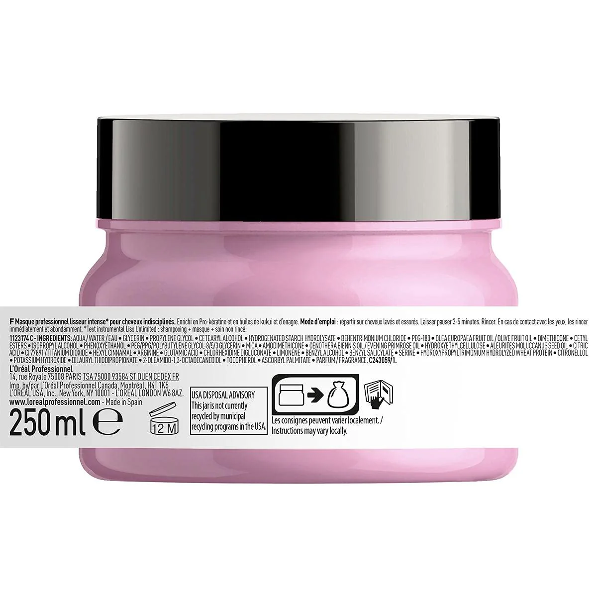 Mascarilla Liss Unlimited 250 ml - Image 3
