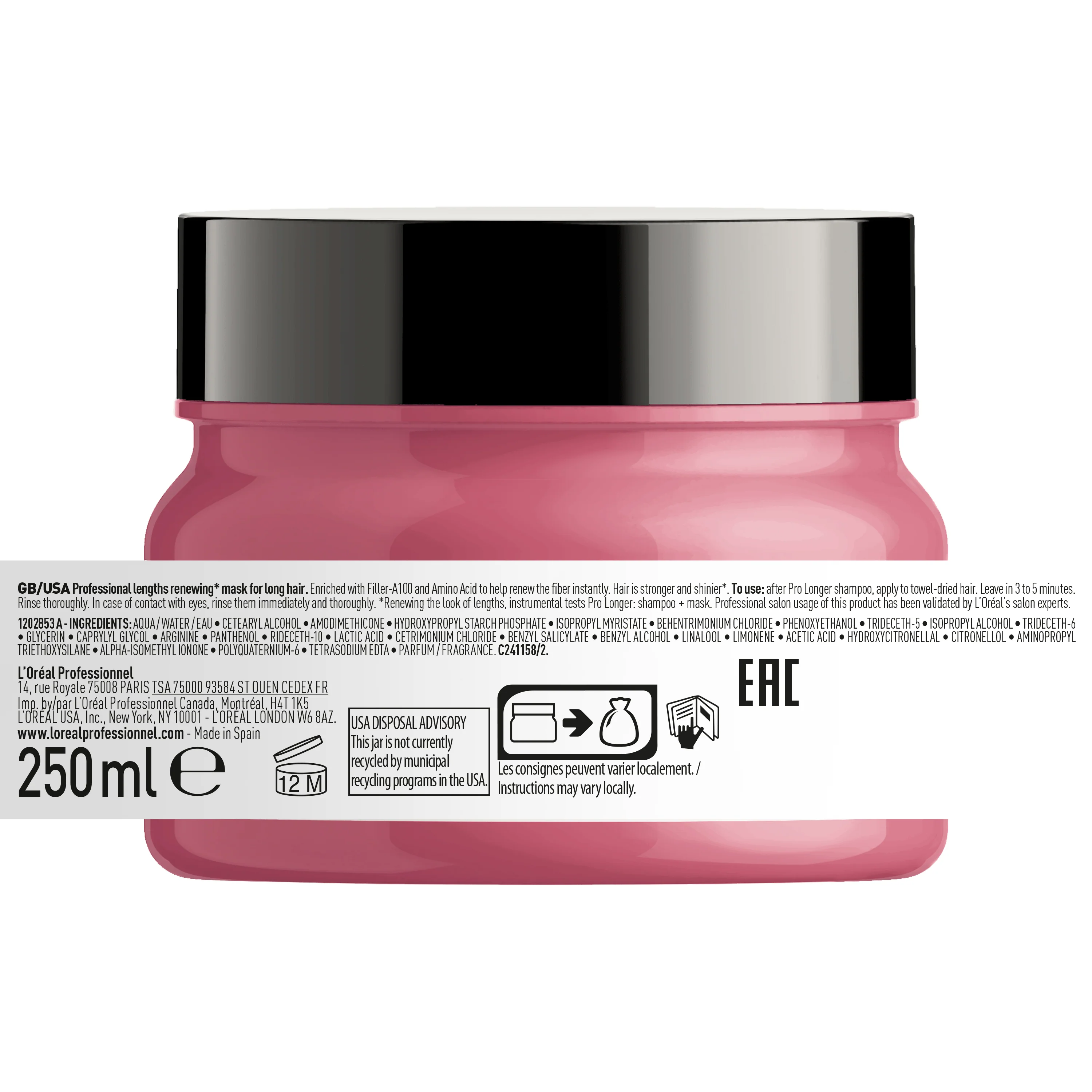 Mascarilla Pro Longer 250ml - Image 4