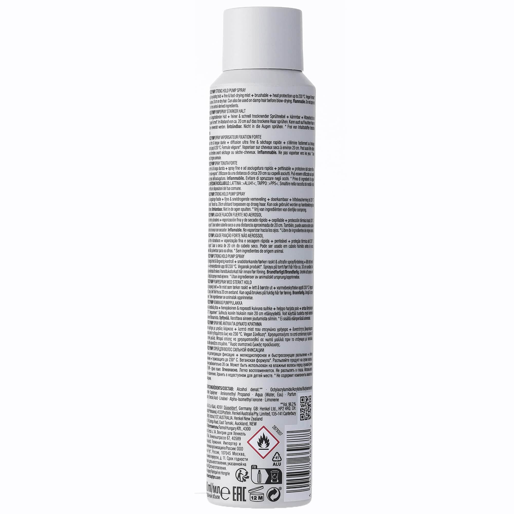 OSiS+ Freeze Pump Laca Fijación Fuerte200ml - Image 5