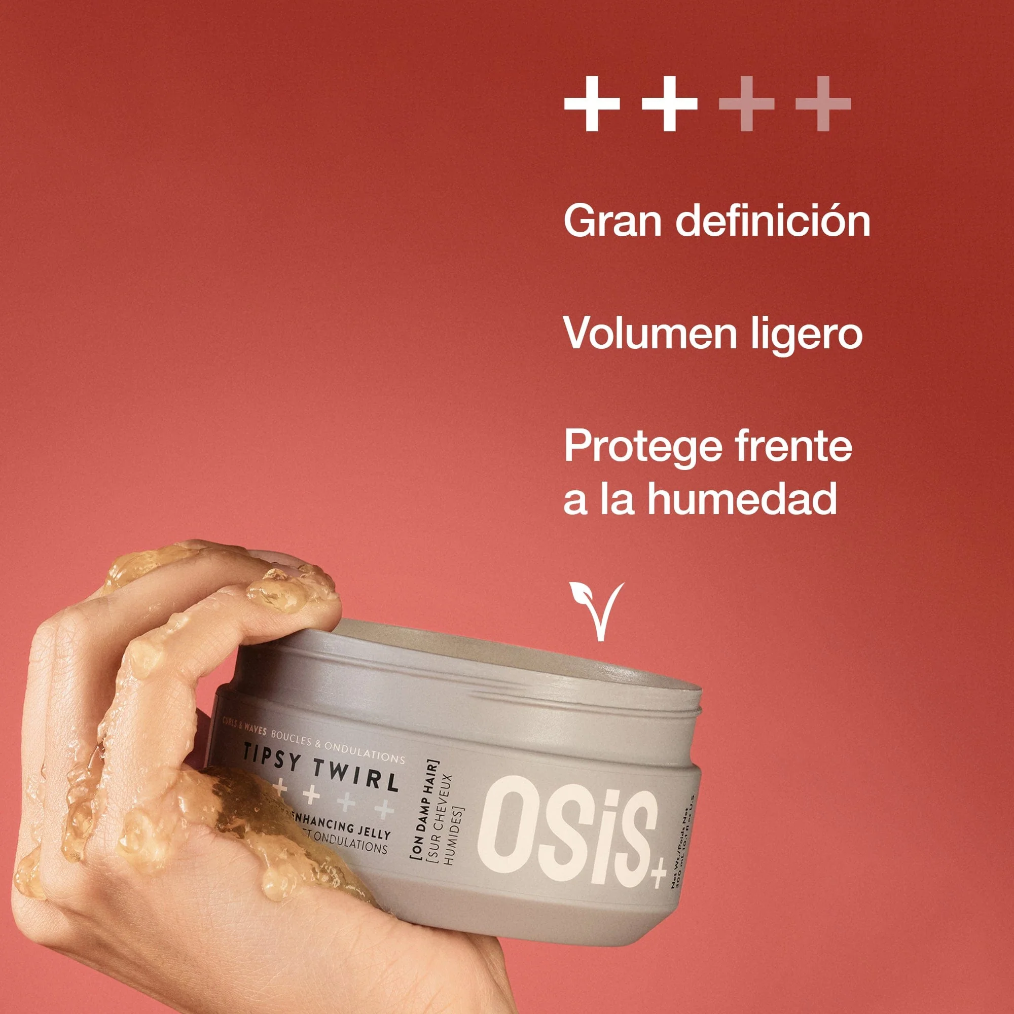 OSiS Tipsy Twirl Gelatina de Ondas y Rizos 300ml - Image 3
