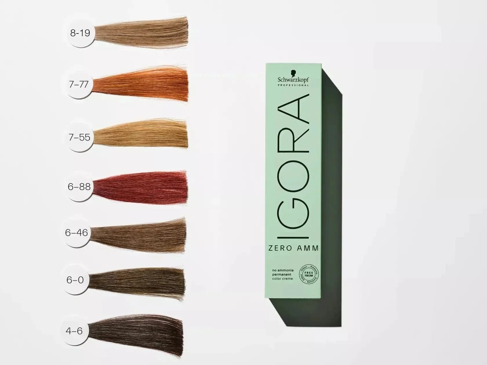 Schwarzkopf - Tinte Igora ZERO AMM Sin Amoniaco 9-55 Rubio Muy Claro Dorado Intenso 60ml - Image 4