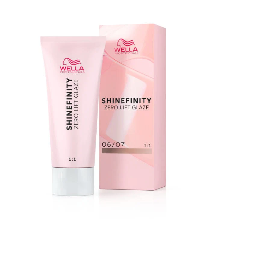Shinefinity Wella 06/07 Rubio Oscuro Natural Marrón -60ML