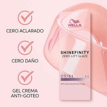 Shinefinity Wella 08/38 Rubio Claro Dorado Perla -60ML - Image 7