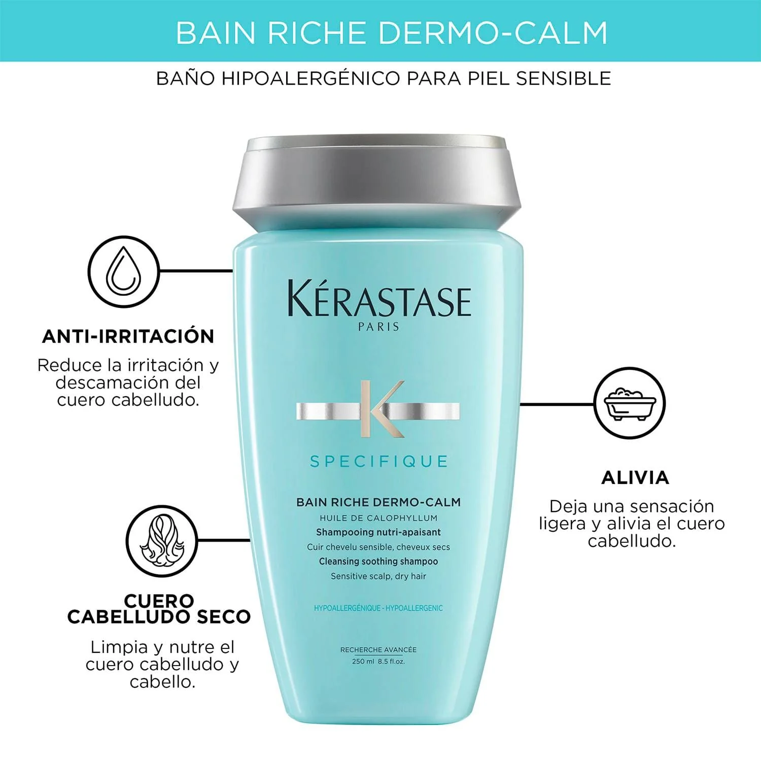 SPECIFIQUE Champú Dermo-Calm Riche 250 Ml - Image 3