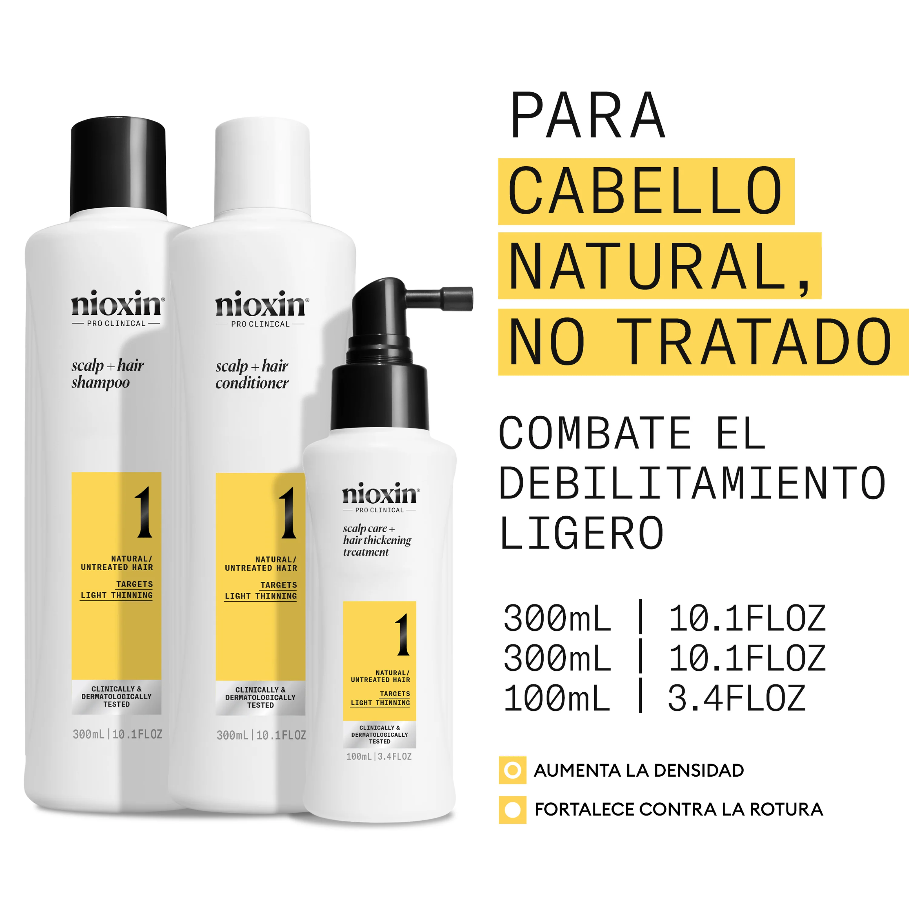 SYSTEM 1 Kit Champú 300ml + Acondicionador 300ml+Tratamiento 100ml - Image 10