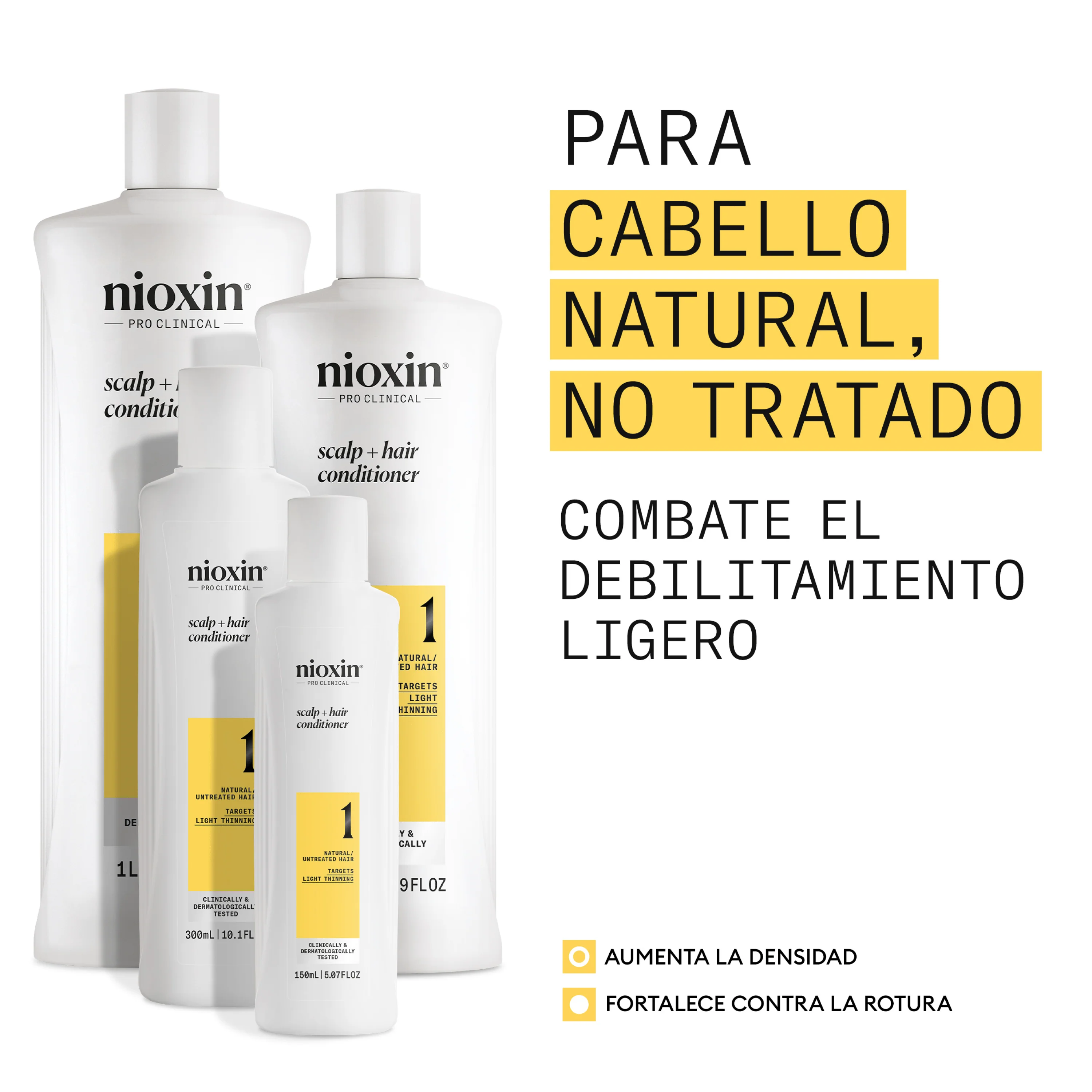 SYSTEM 1 SCALP THERAPY Acondicionador Step 2 Cabello Natural 1000ml - Image 4