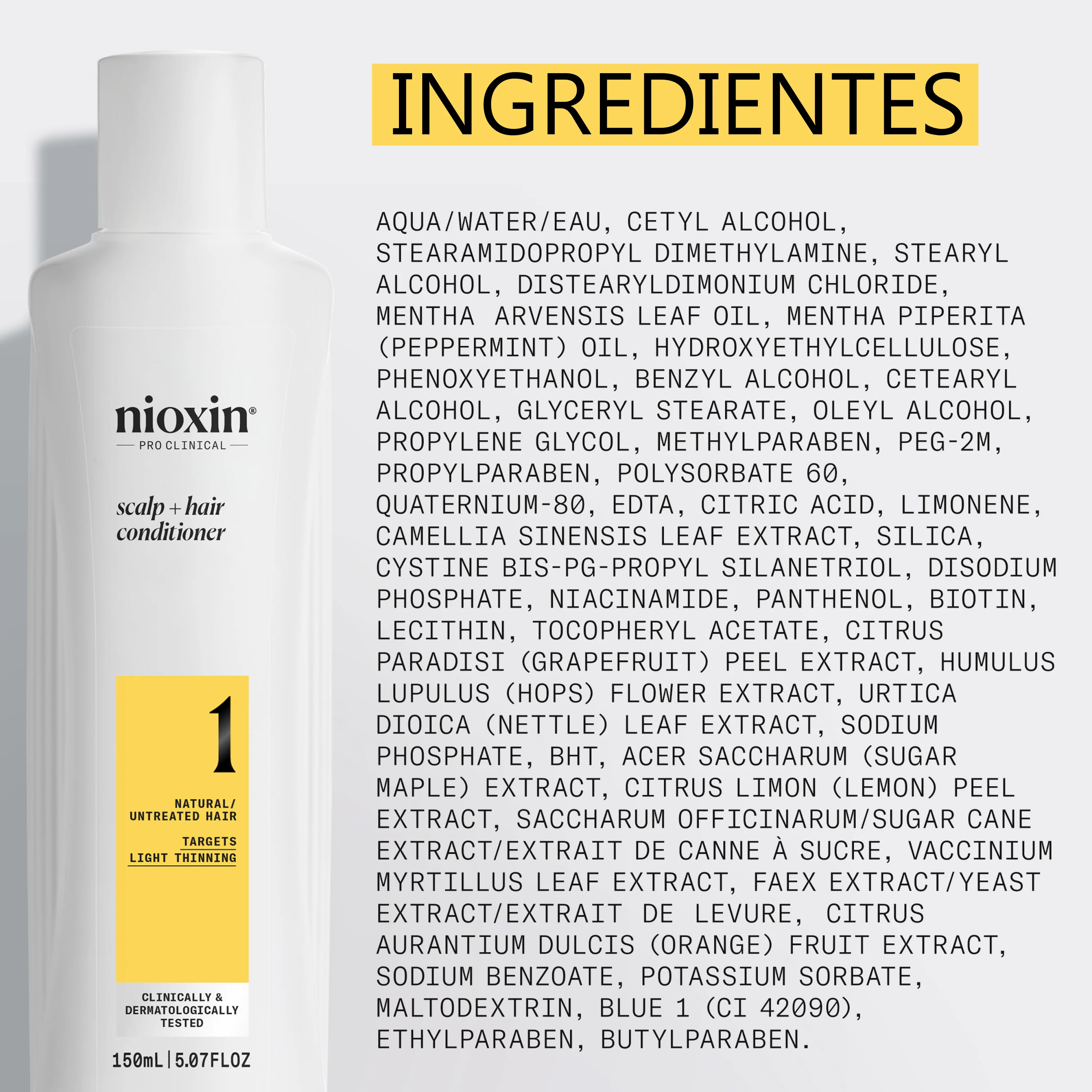 SYSTEM 1 SCALP THERAPY Acondicionador Step 2 Cabello Natural 300ml - Image 3